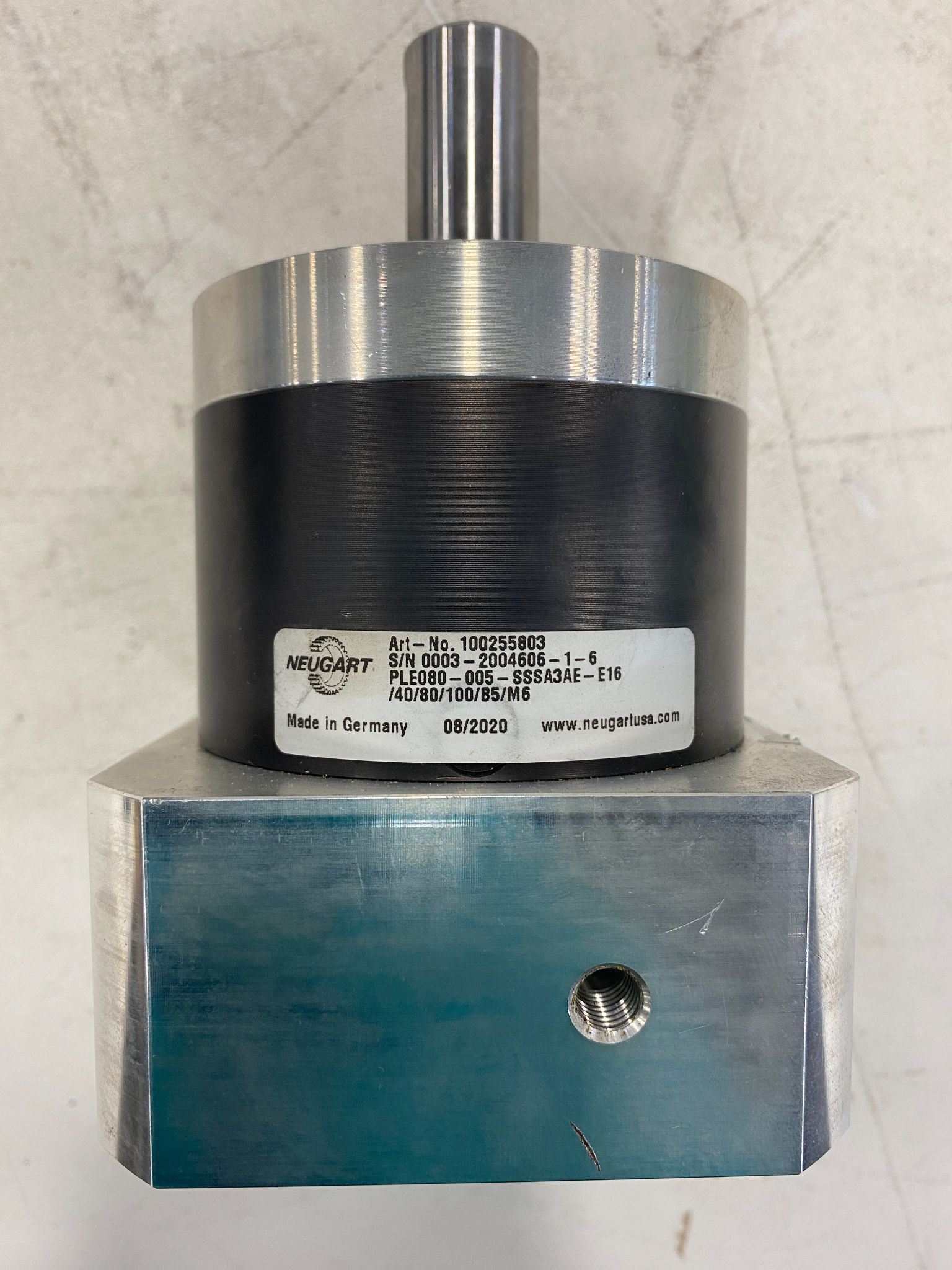 NEUGART PLE080-005-SSSA3AE-E16 GEARBOX USED 1