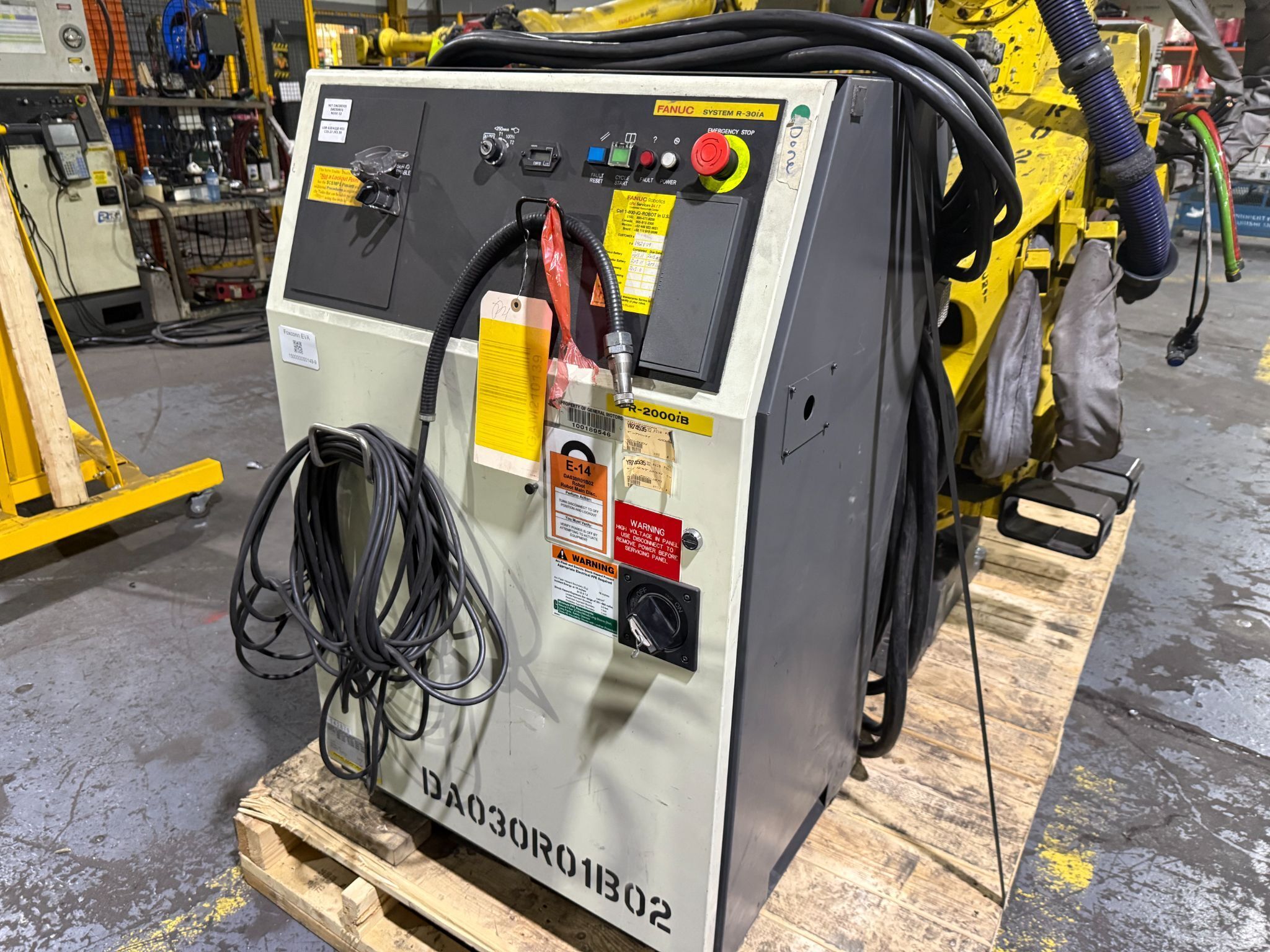 FANUC R-2000iB/210F Complete w/ R-30iA Controls USED 1