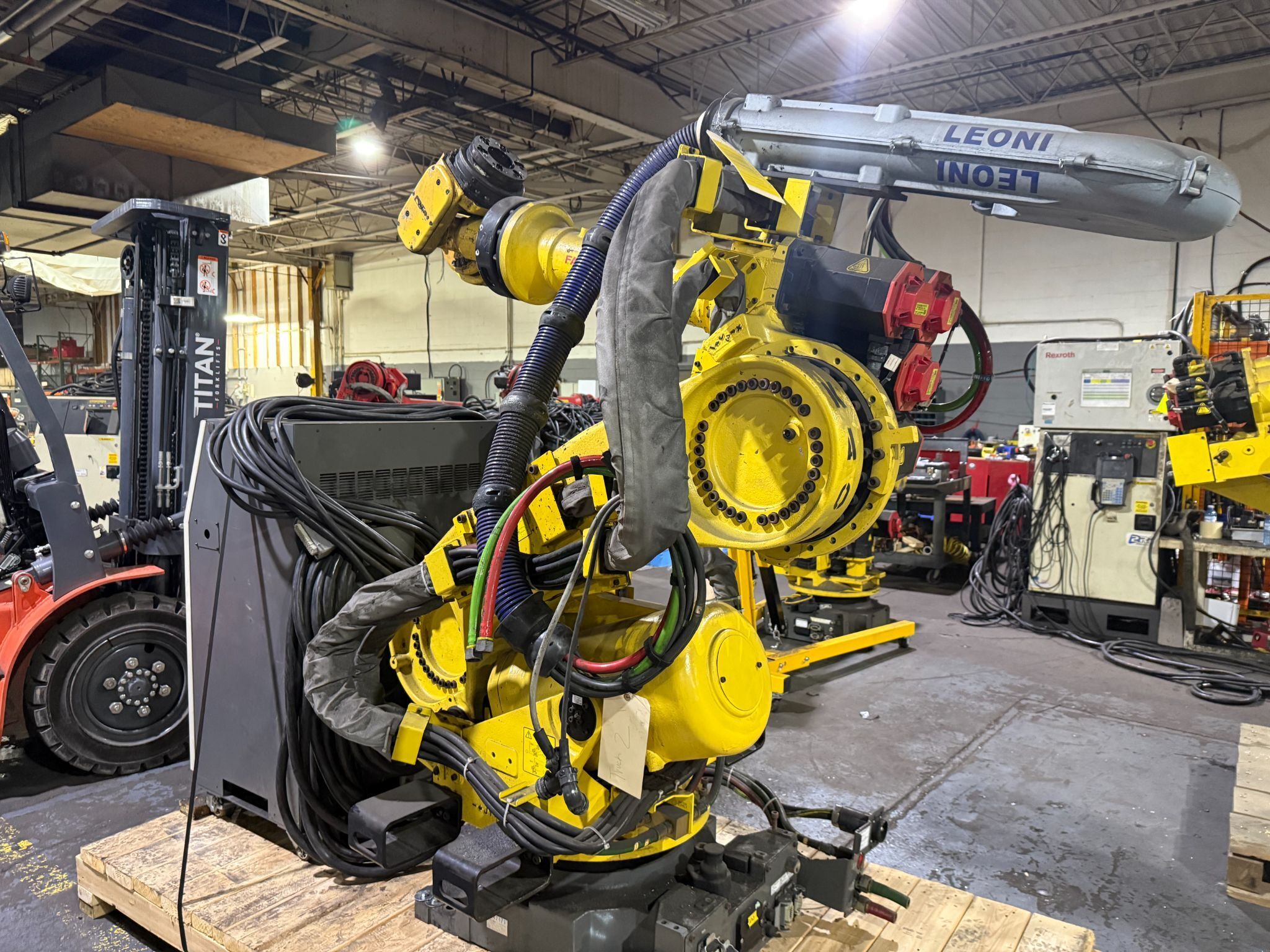 FANUC R-2000iB/210F Complete w/ R-30iA Controls USED 3
