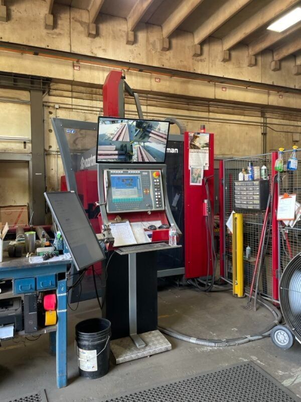 2015 VOORTMAN V630 3-AXIS BEAM DRILLING/MILLING MACHINE W/ 50" VB1250 SAW 6