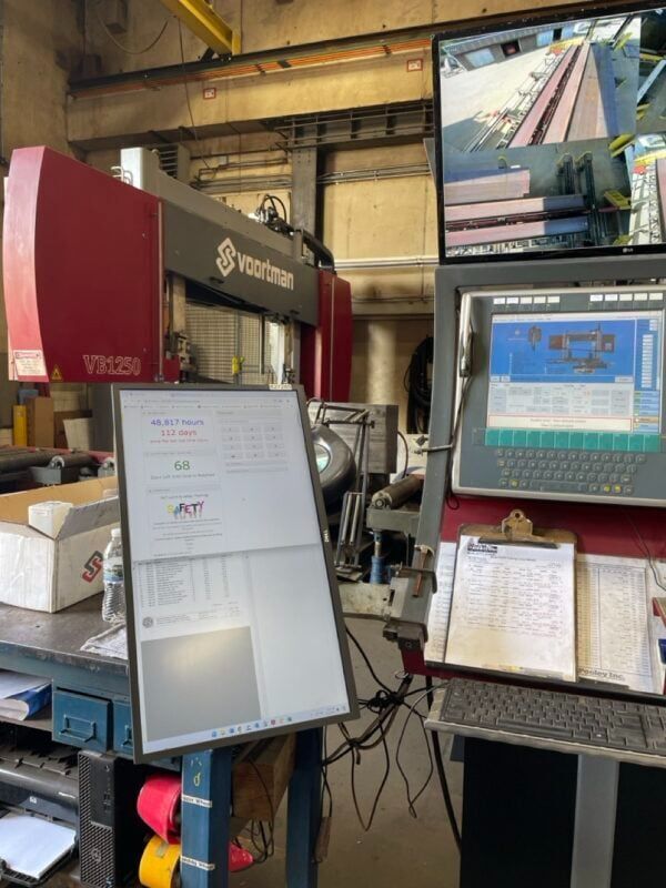 2015 VOORTMAN V630 3-AXIS BEAM DRILLING/MILLING MACHINE W/ 50" VB1250 SAW 5