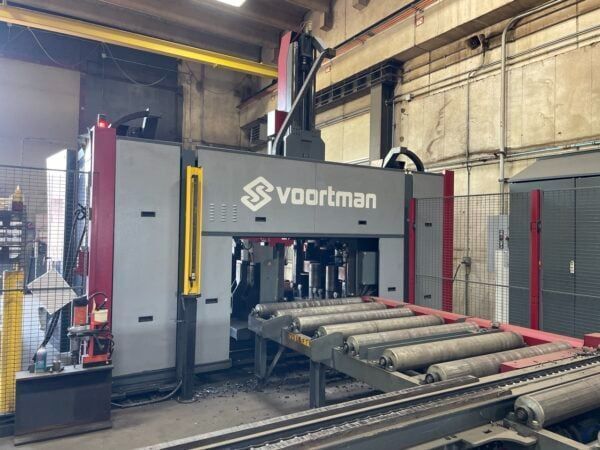 2015 VOORTMAN V630 3-AXIS BEAM DRILLING/MILLING MACHINE W/ 50" VB1250 SAW 0