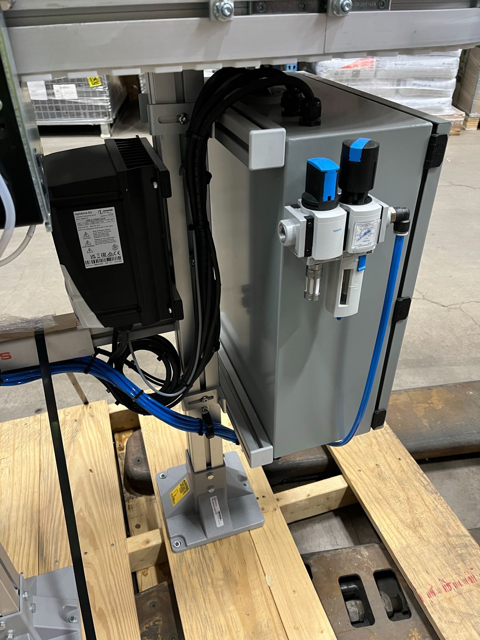 NEW - DORNER MOD:32MVA1121 FLEXMOVE CONVEYOR W/ OPTIDRIVE CONTROLS 1