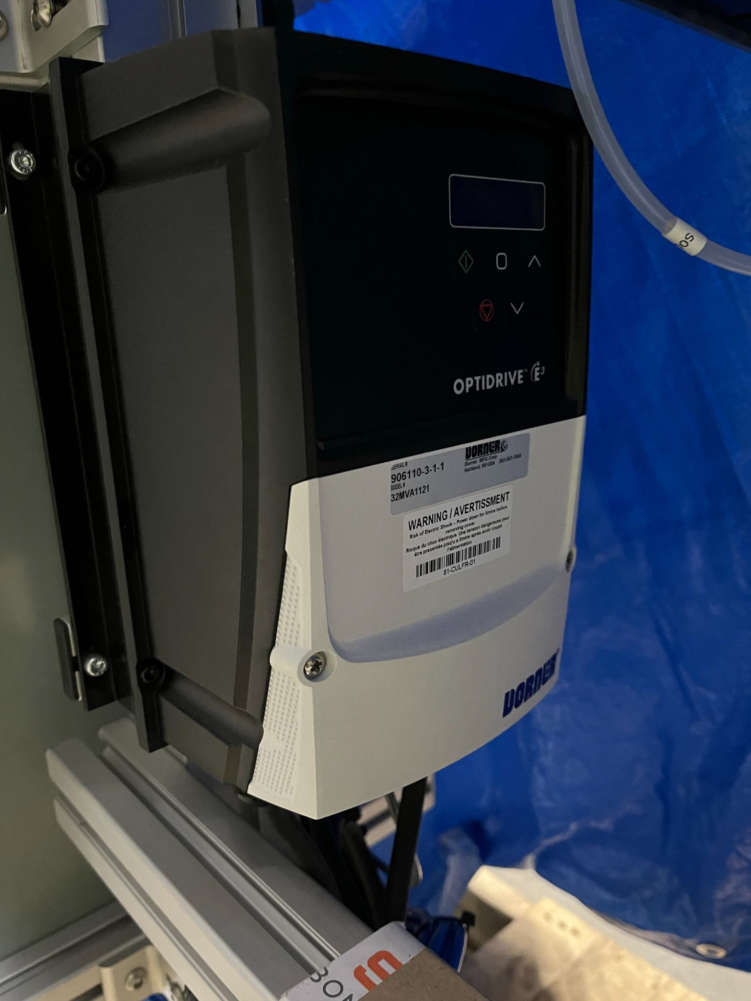 NEW - DORNER MOD:32MVA1121 FLEXMOVE CONVEYOR W/ OPTIDRIVE CONTROLS 2