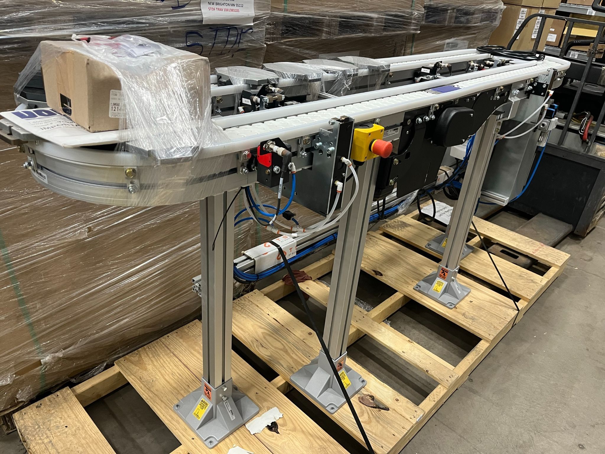 NEW - DORNER MOD:32MVA1121 FLEXMOVE CONVEYOR W/ OPTIDRIVE CONTROLS 6