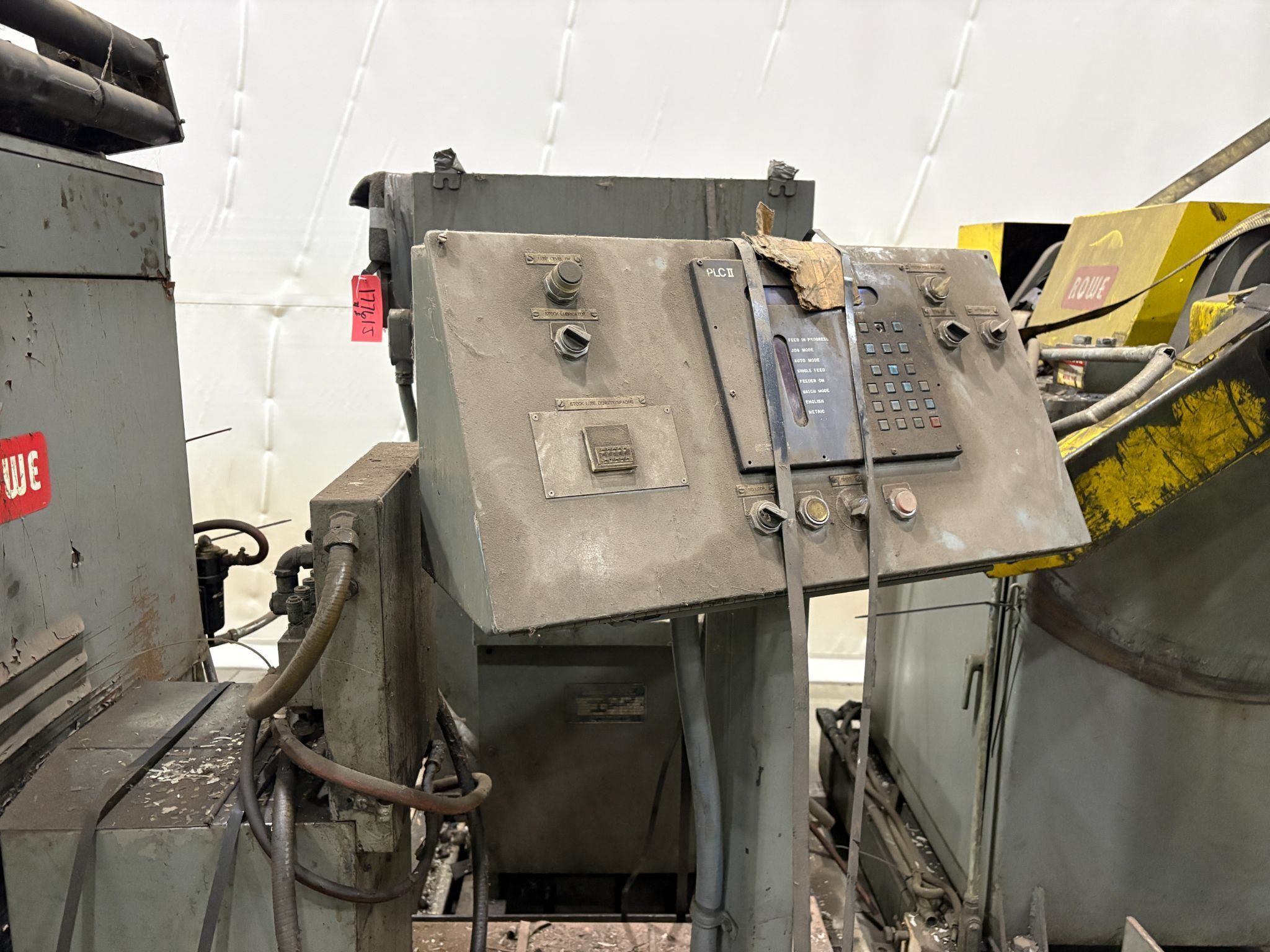ROWE 7530-DSJ REEL & B-30 FEEDER STRAIGHTENER COMBO USED 8