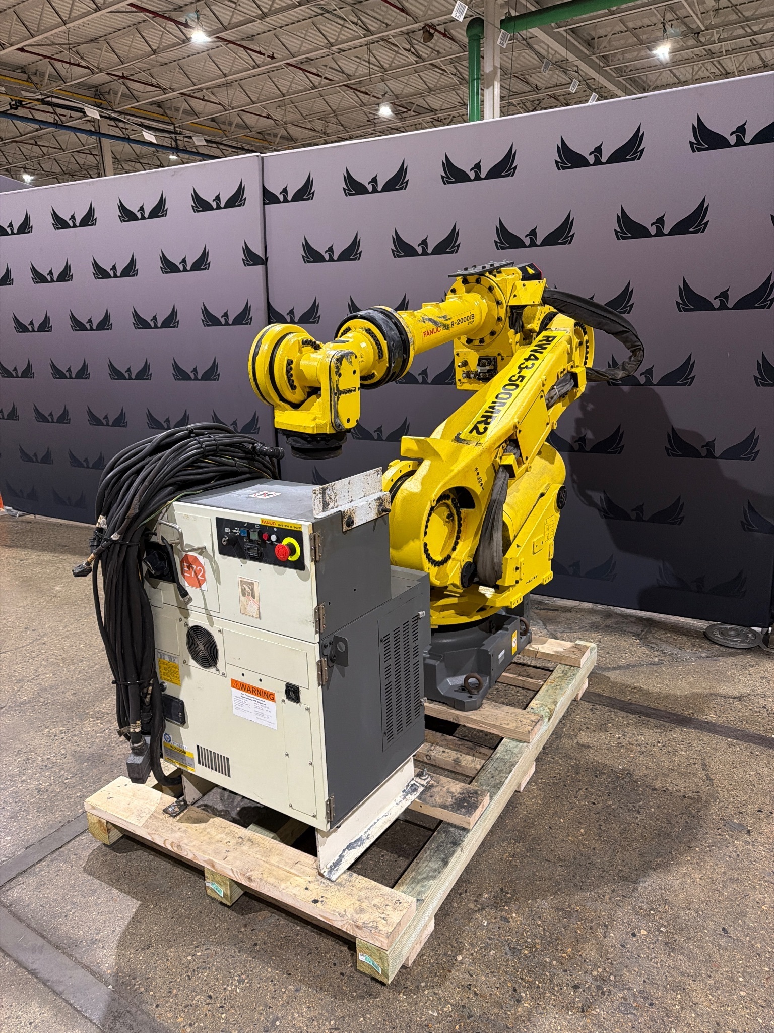FANUC R-2000iB/210F Complete w/ R-30iB Controls USED 1