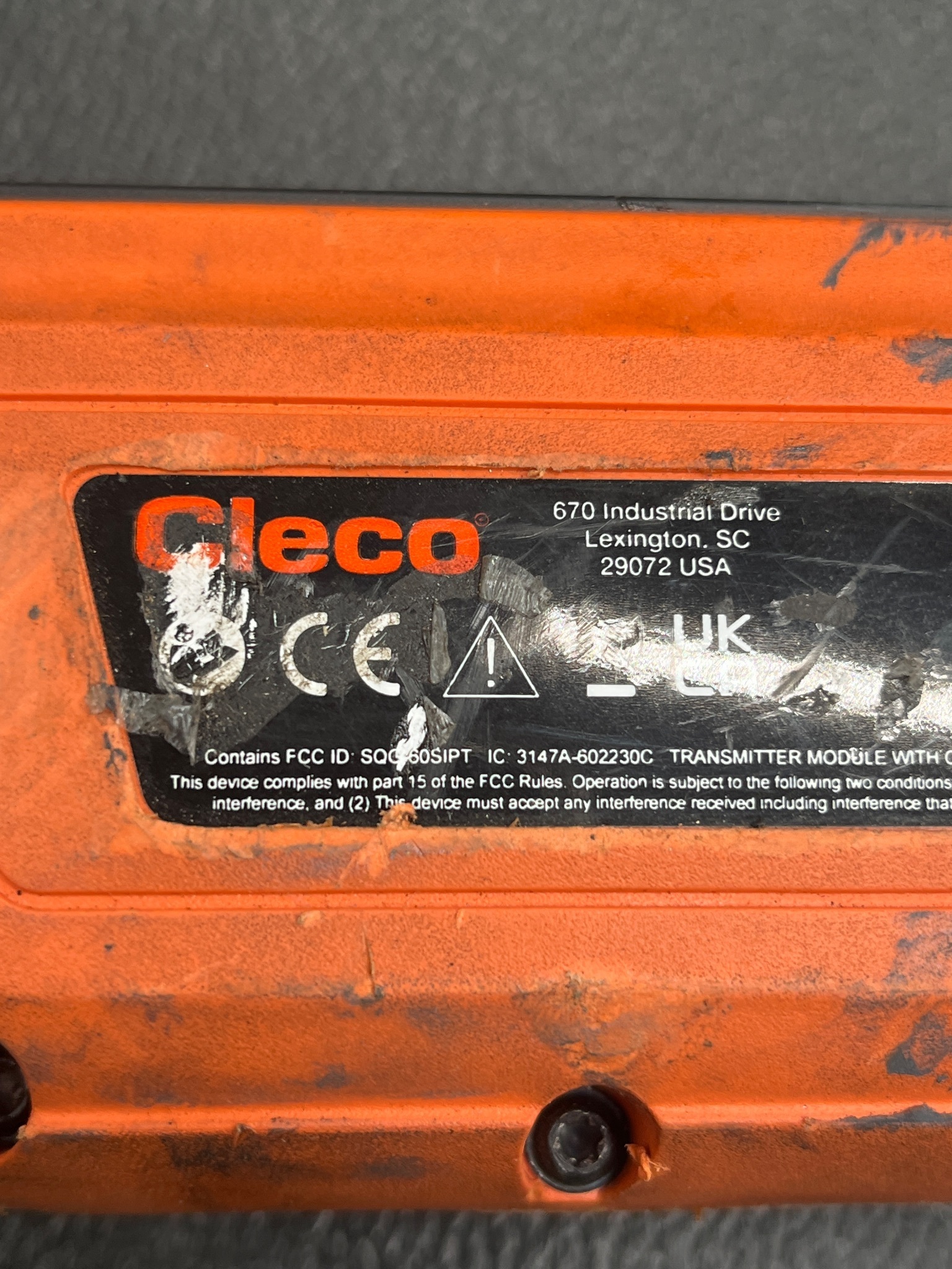 CLECO CCBAW503 Cordless Electric Torque Wrench USED 4