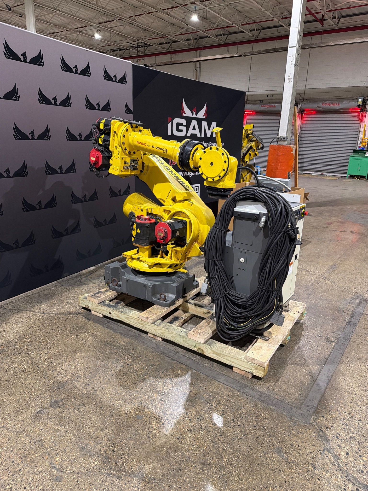 FANUC R-2000iB/210F Complete w/ R-30iB Controls USED 2