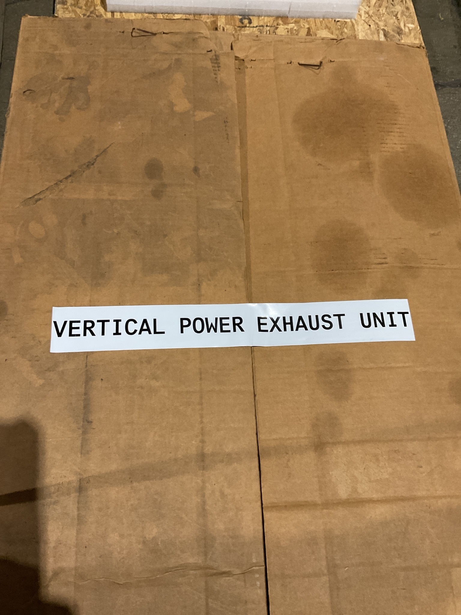 EBM-PAPST CRPWREXH021A01 POWER EXHAUST VERTICAL SMALL CABINET USED 7