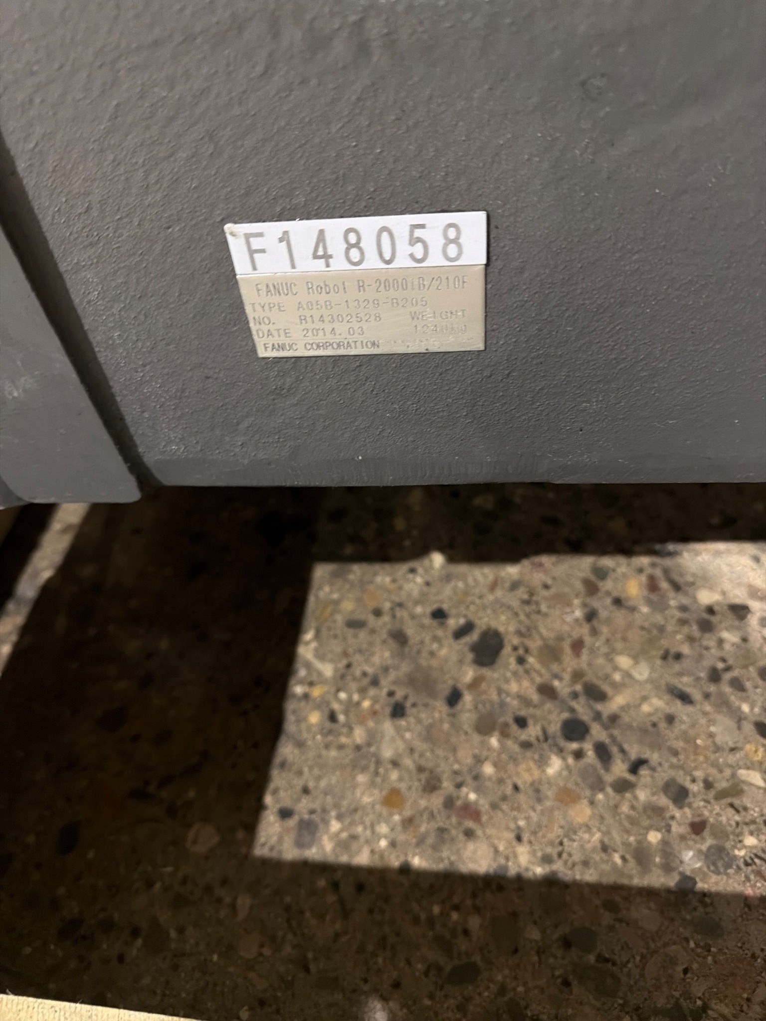 FANUC R-2000iB/210F Complete w/ R-30iB Controls USED 7