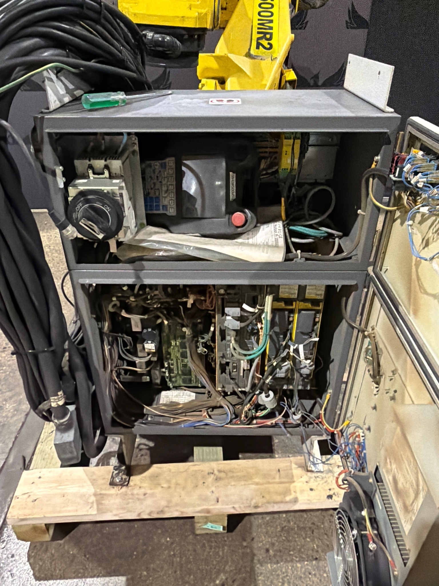 FANUC R-2000iB/210F Complete w/ R-30iB Controls USED 11