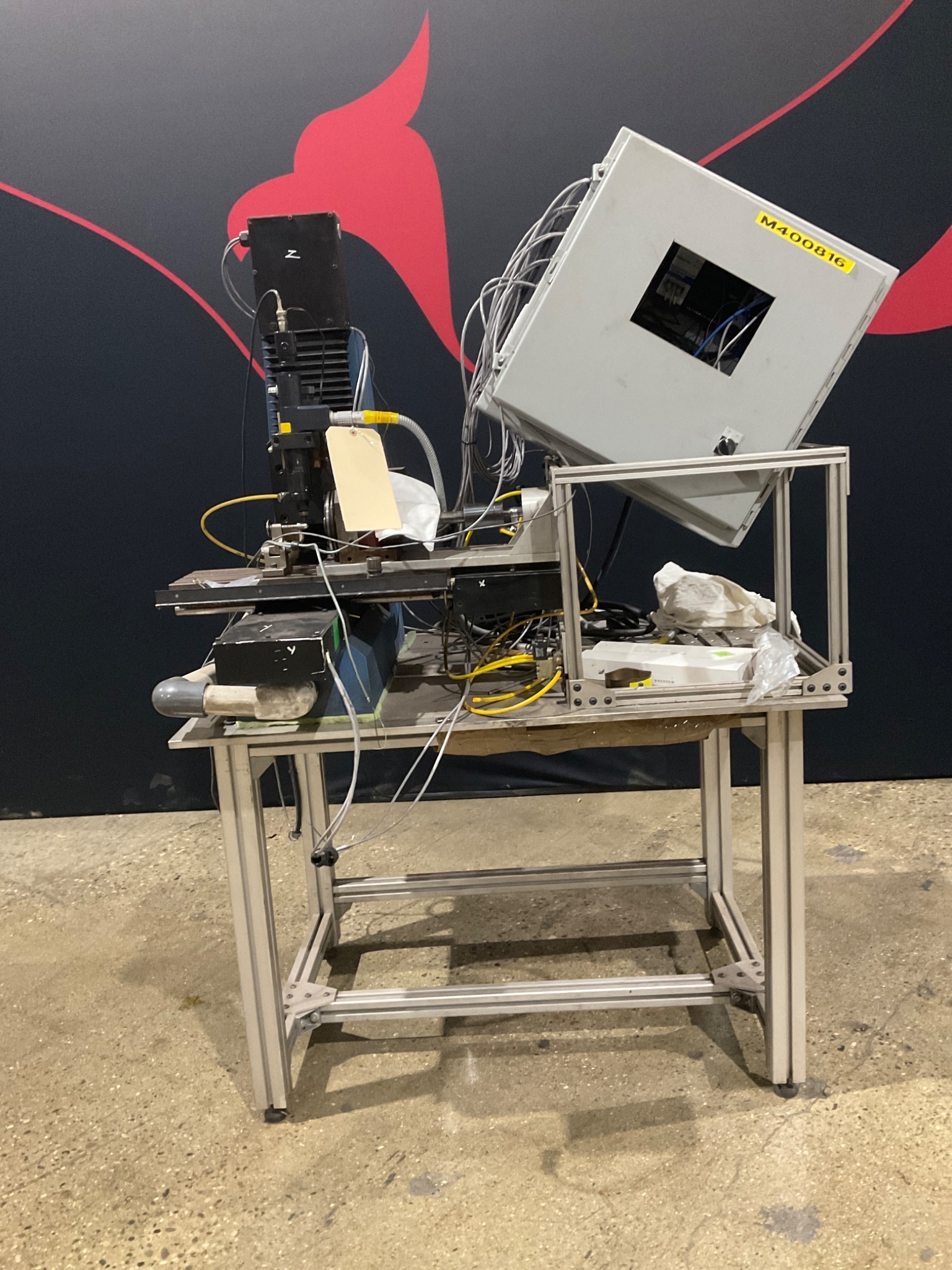LIGHT MACHINES 09612DF0277 CNC MILLING MACHINE USED 8