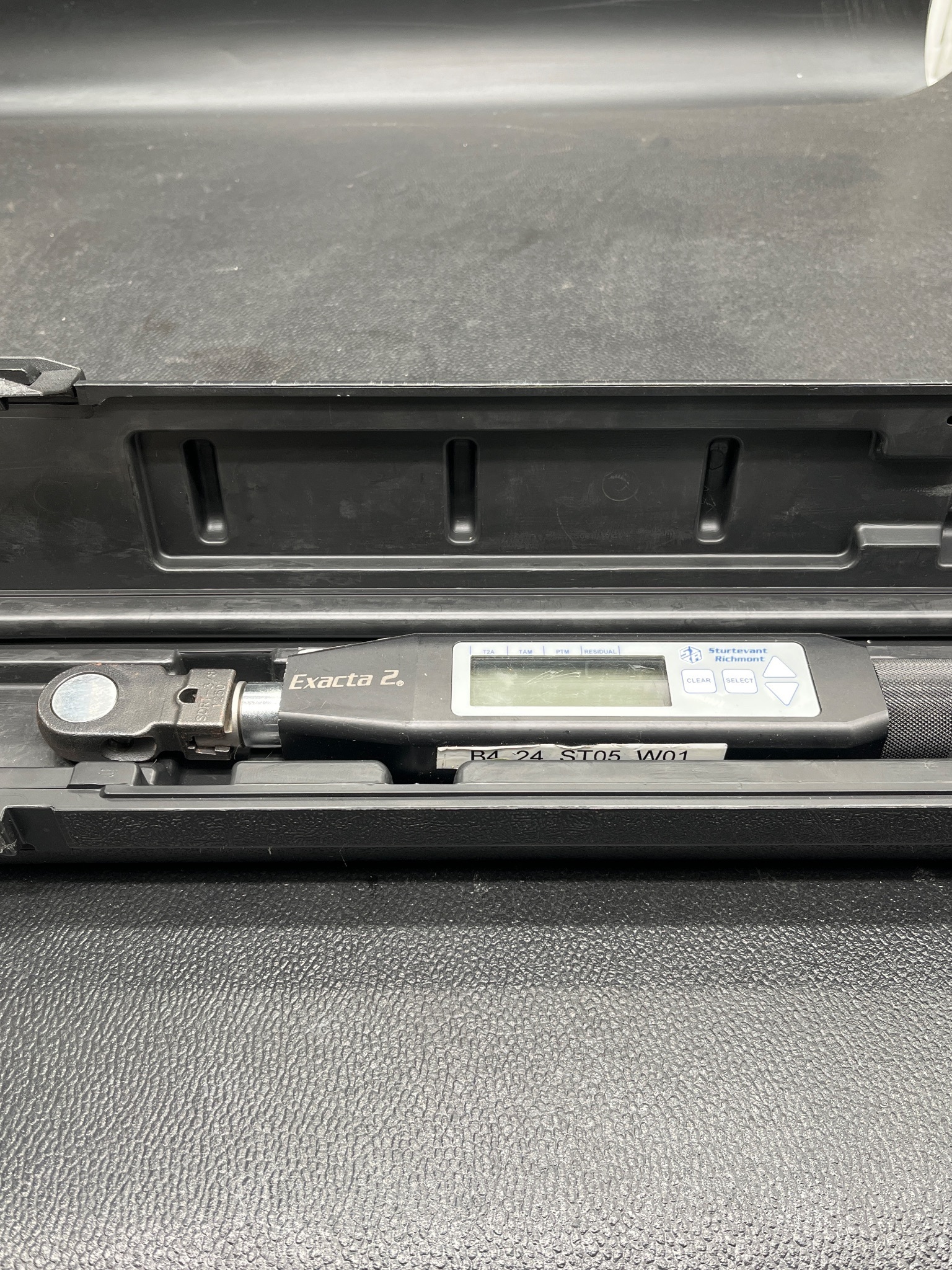 STURTEVANT RICHMONT EXACTA 2 1250-25 3/8 Digital Torque Wrench USED 4