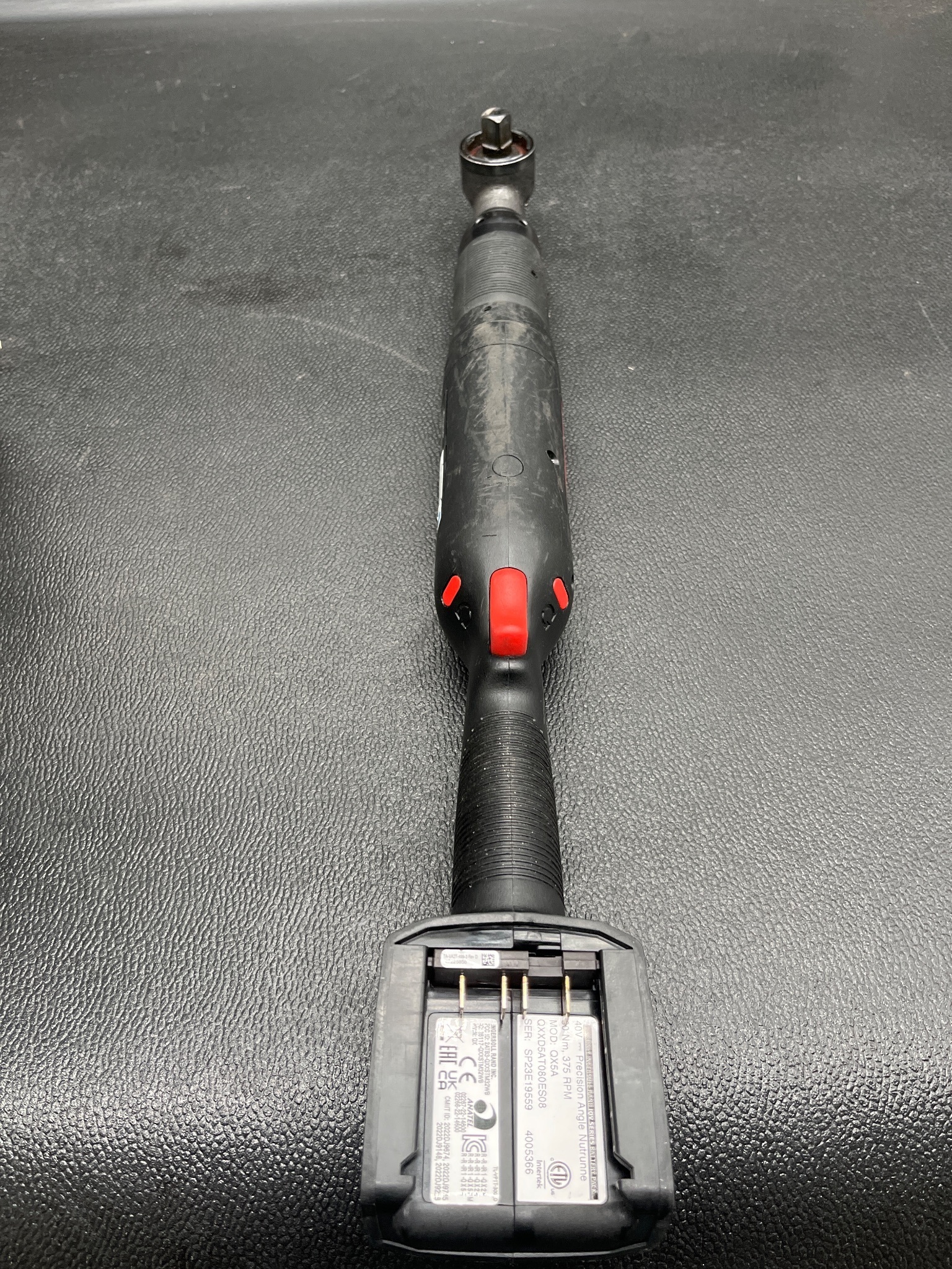 INGERSOLL RAND QXXD5AT080ES08 Precision Angle Nutrunner USED 2