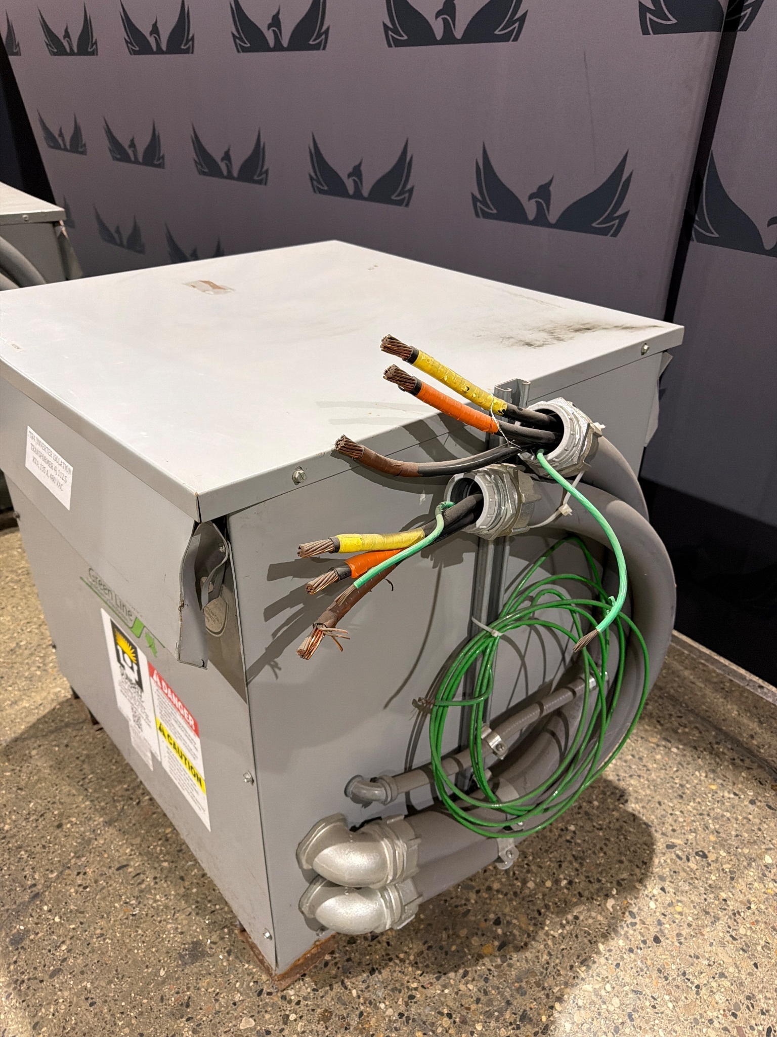 SUNBELT BA112H-P/E3R/Z 112.5 KVA 3-Phase Isolation Transformer USED 2
