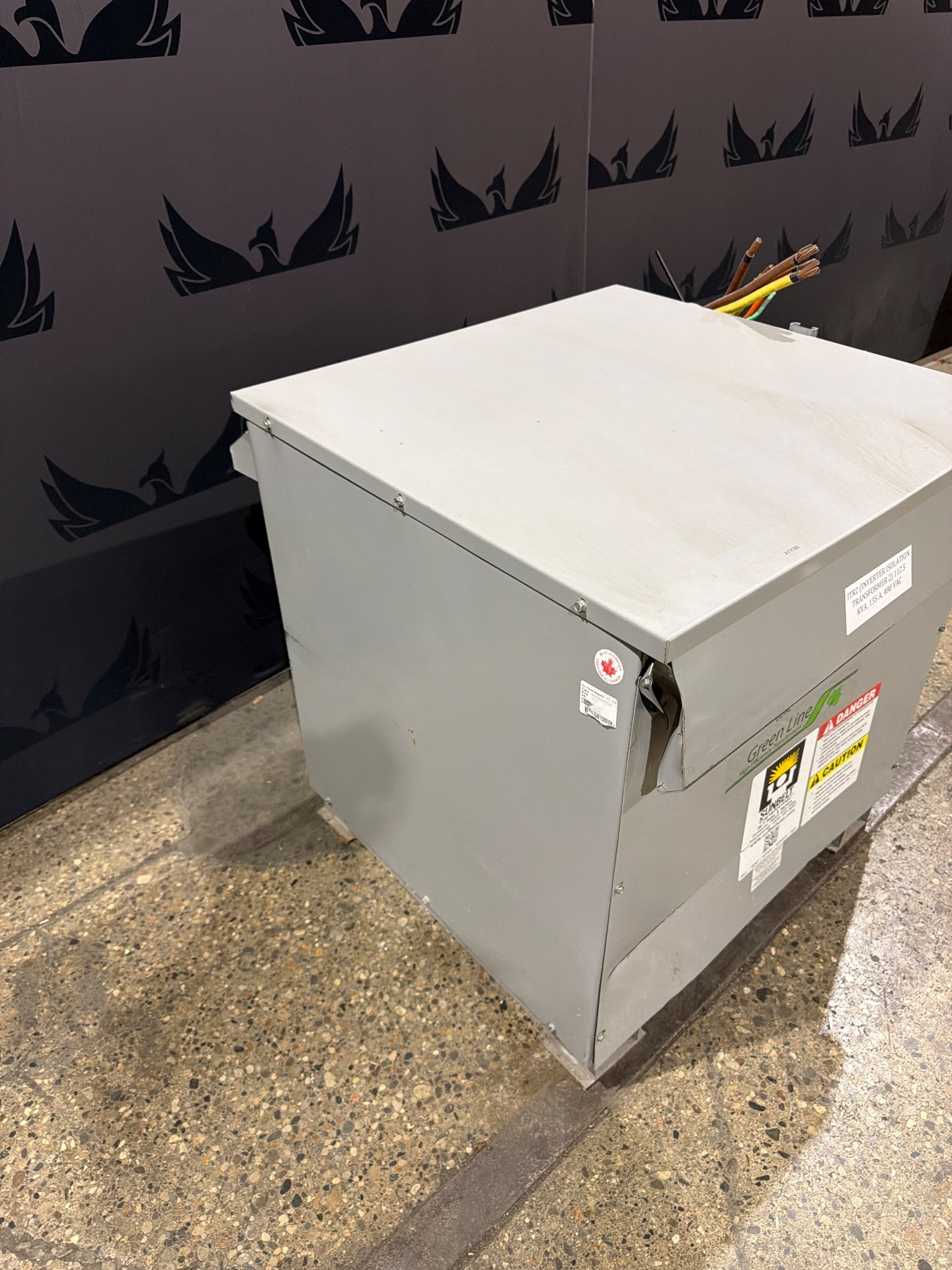 SUNBELT BA112H-P/E3R/Z 112.5 KVA 3-Phase Isolation Transformer USED 2