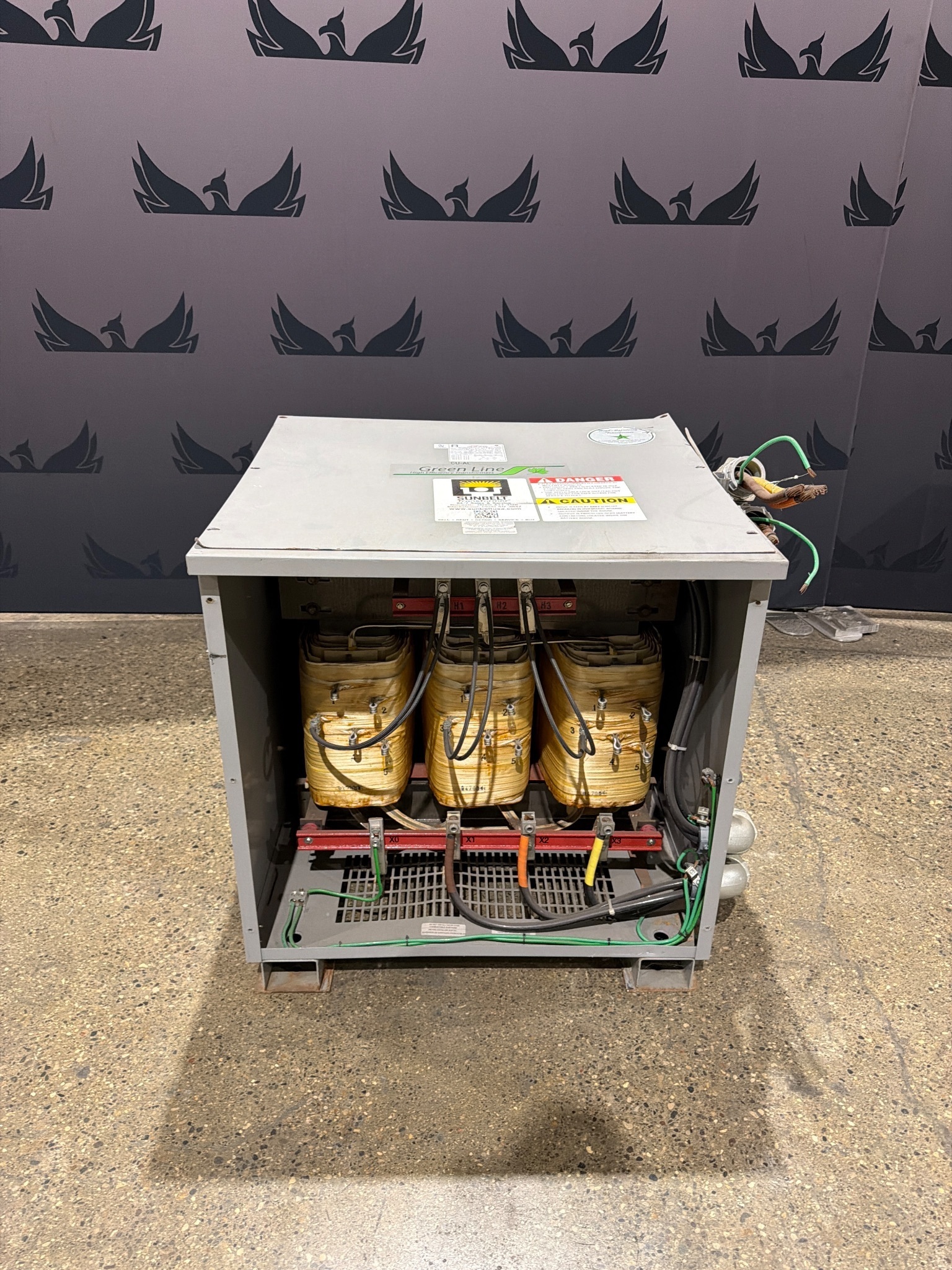 SUNBELT BA112H-P/E3R/Z 112.5 KVA 3-Phase Isolation Transformer USED 0