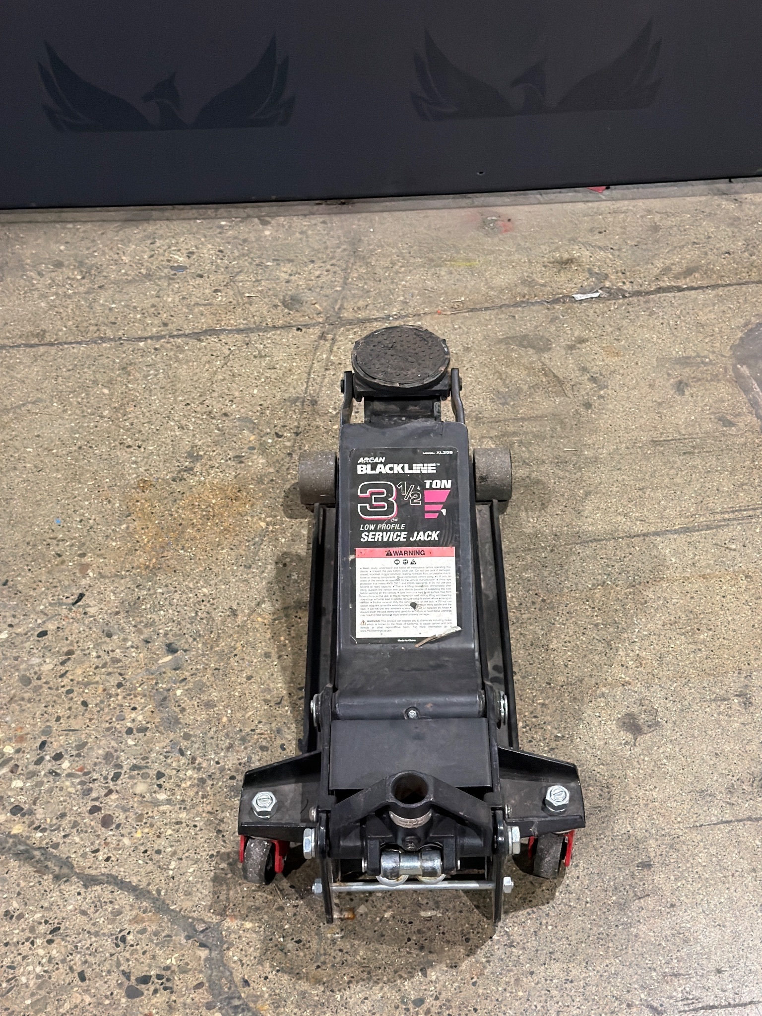 ARCAN BLACKLINE XL35B 3 1/2 Ton Service Jack USED 0
