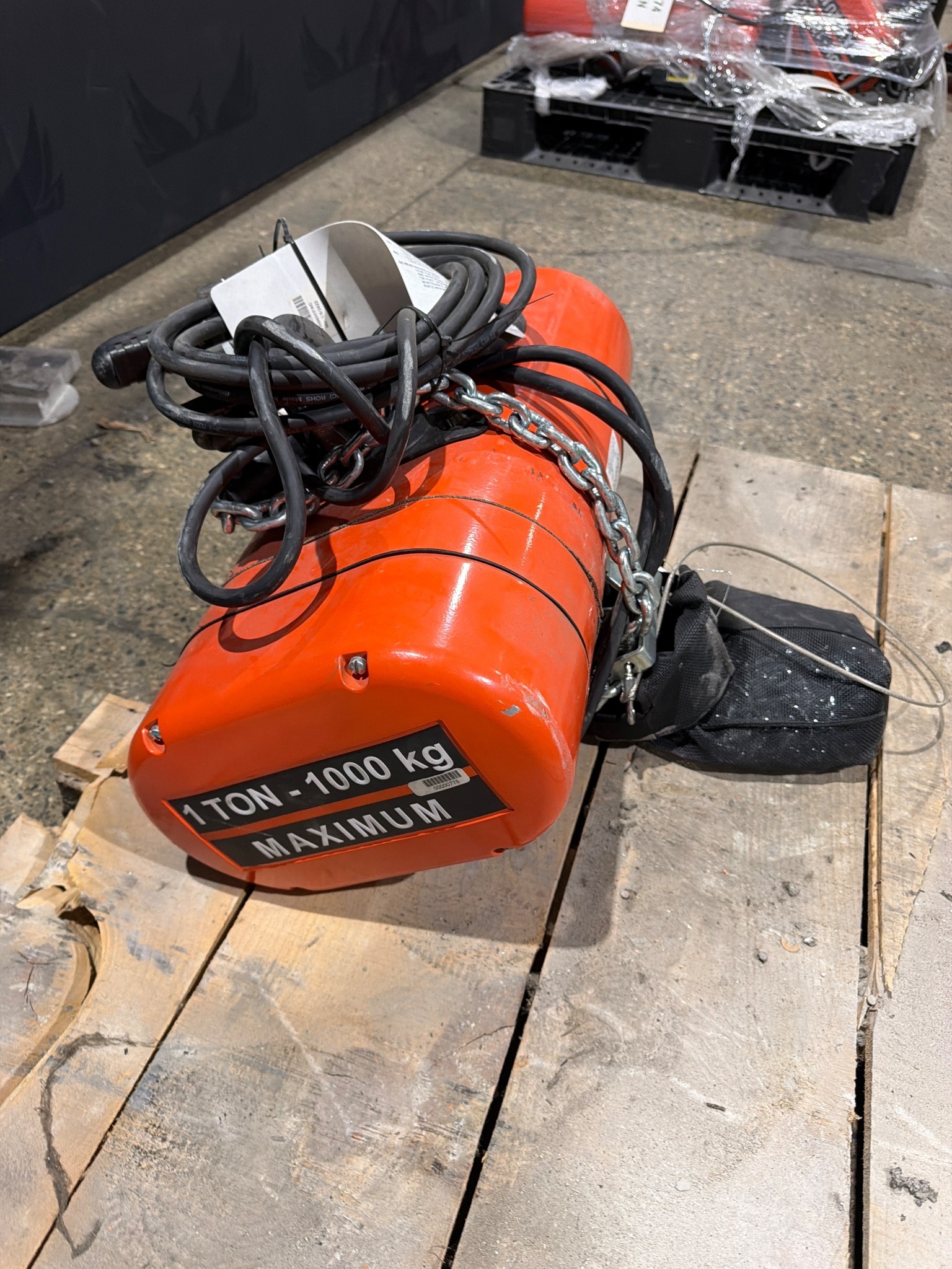 CM Lodestar Model L 1-Ton Chain Hoist USED2 1