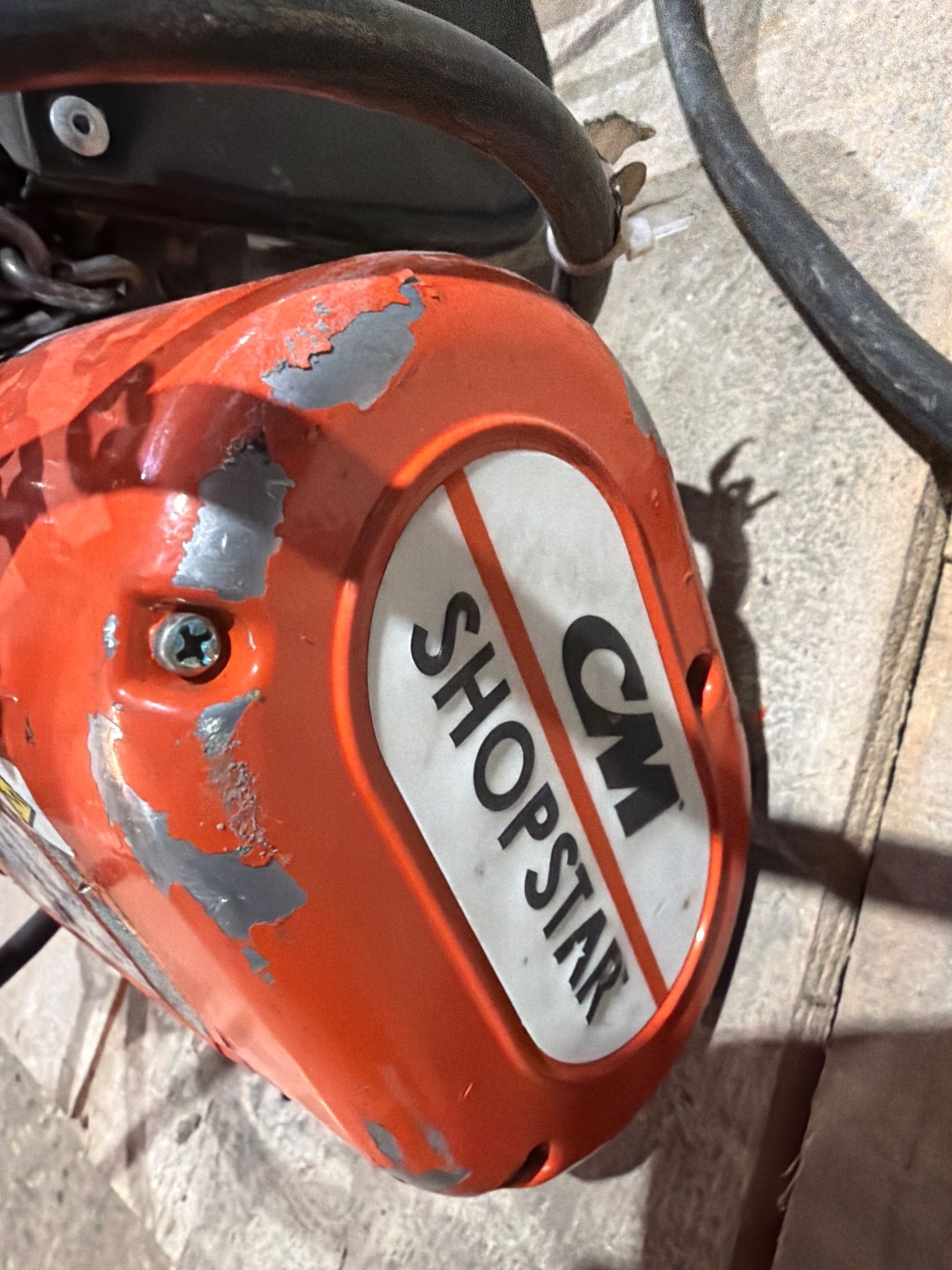 CM ShopStar Chain Hoist Max 600 lbs (272 kg) USED 2
