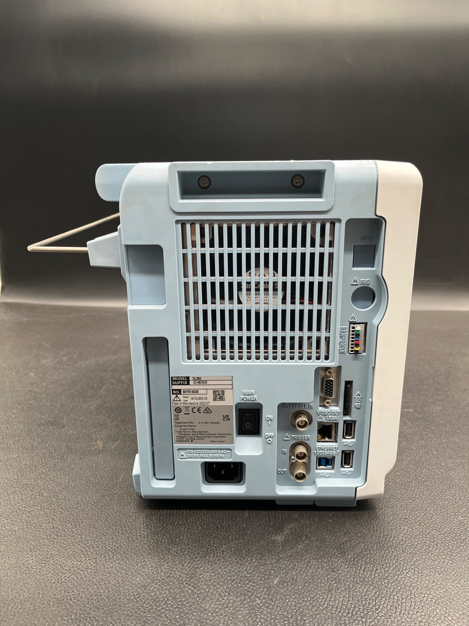YOKOGAWA DL950 ScopeCorder Digital Oscilloscope Recorder USED 4
