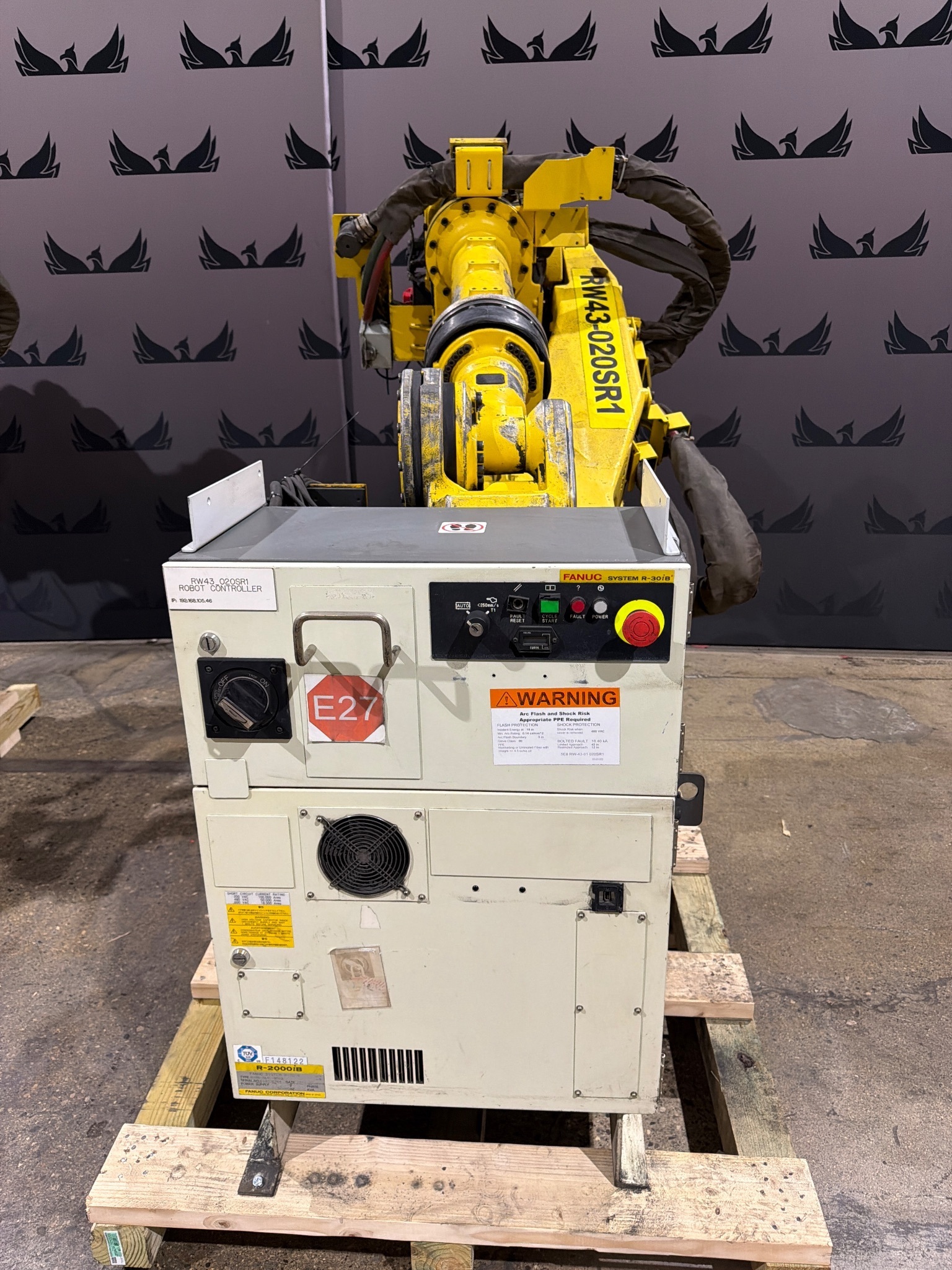 FANUC R-2000iB/210F Complete w/ R-30iB Controls USED 0