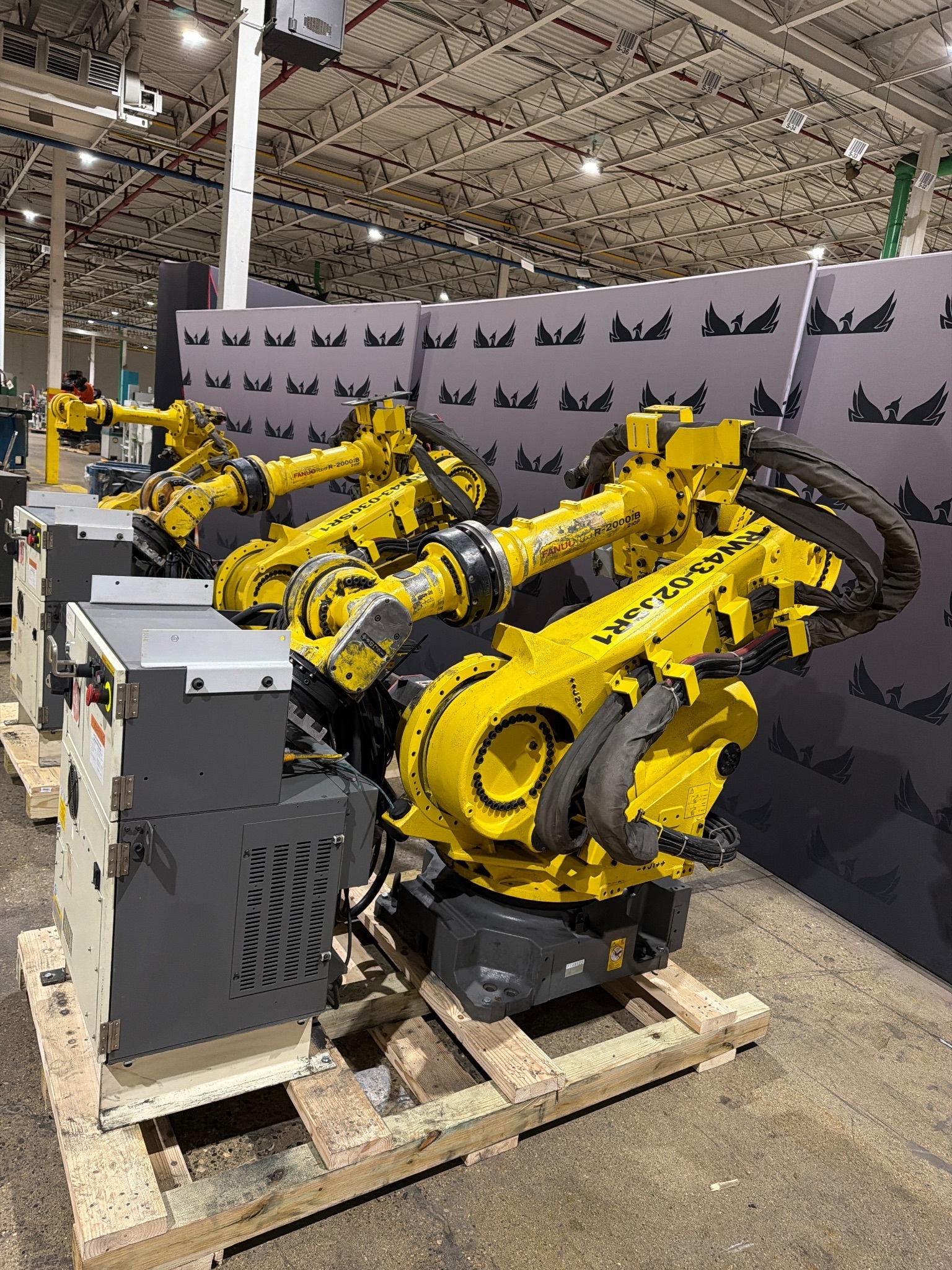 FANUC R-2000iB/210F Complete w/ R-30iB Controls USED 1