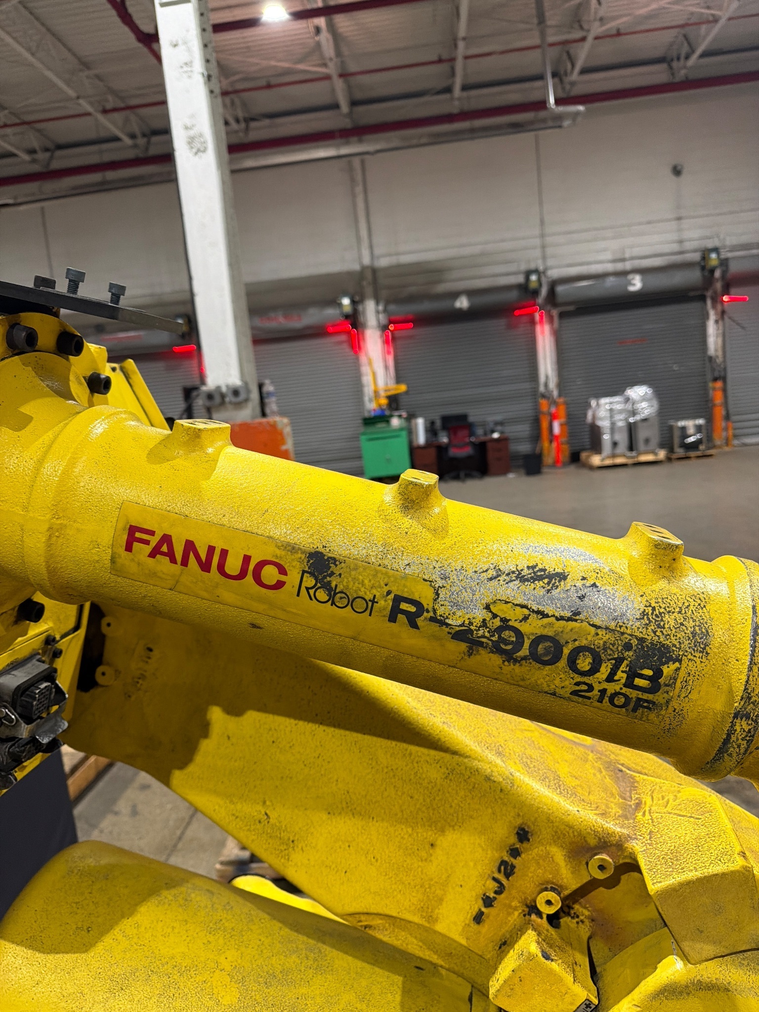 FANUC R-2000iB/210F Complete w/ R-30iB Controls USED 11
