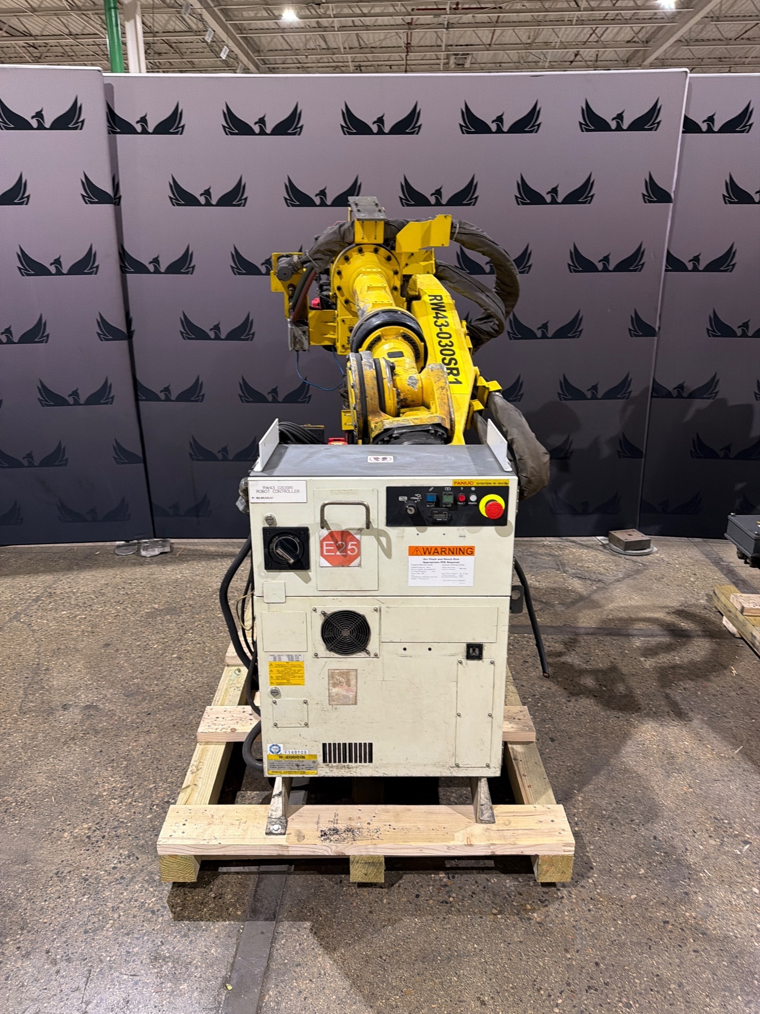 FANUC R-2000iB/210F Complete w/ R-30iB Controls USED 0