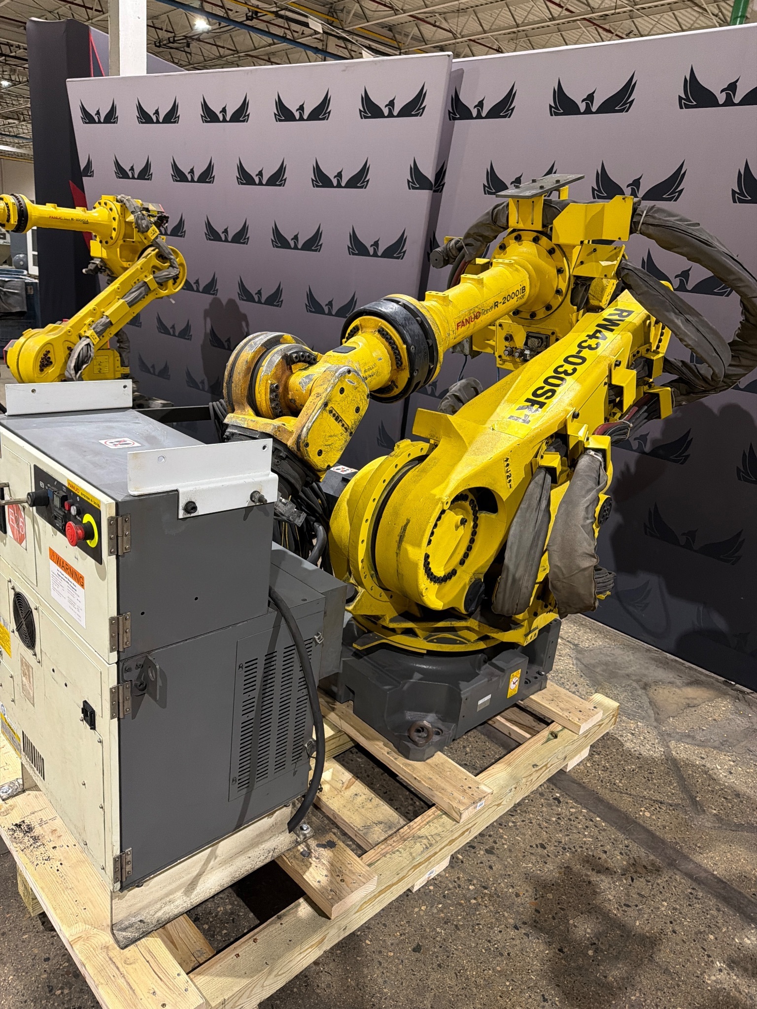 FANUC R-2000iB/210F Complete w/ R-30iB Controls USED 1