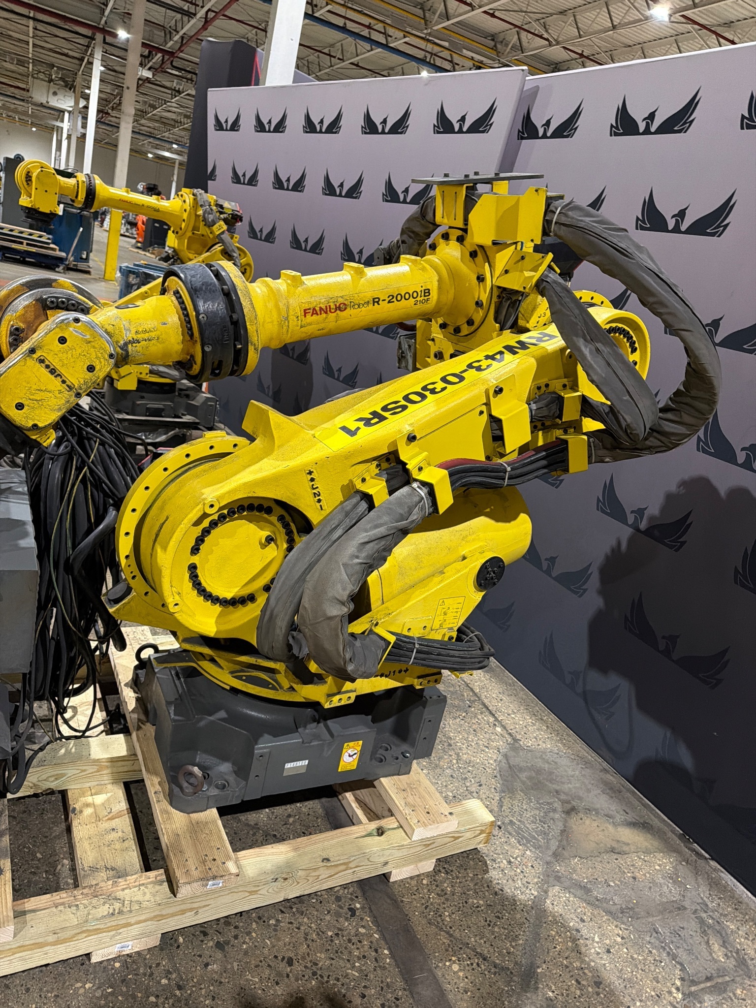 FANUC R-2000iB/210F Complete w/ R-30iB Controls USED 2