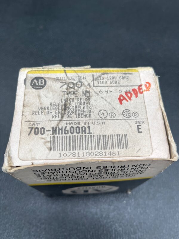 New ALLEN BRADLEY 700-NM600A1 Relays IGAM1980719