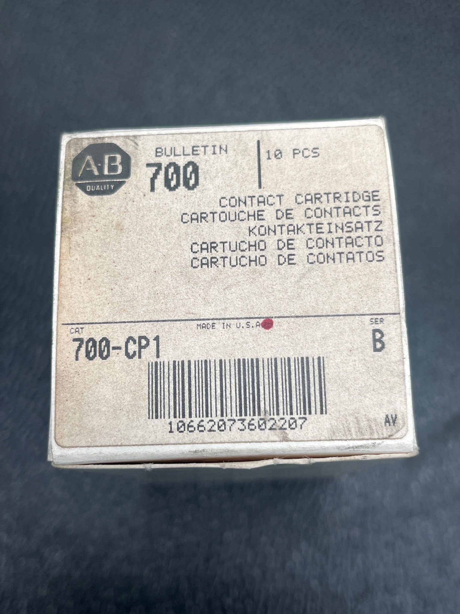 ALLEN BRADLEY 700-CP1 Contact Cartridge NEW (10 Pack) 5