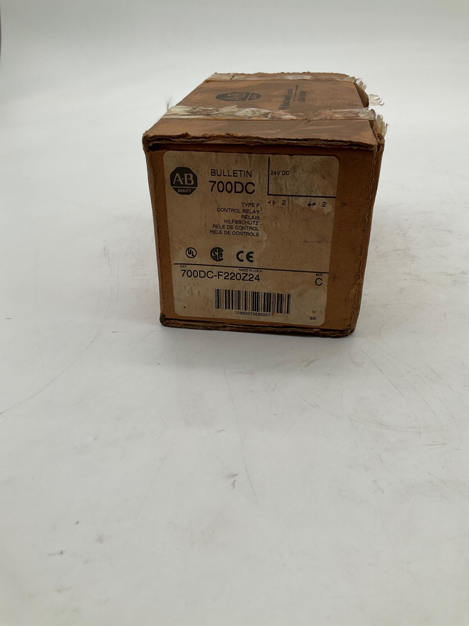 ALLEN BRADLEY 700DC-F220Z24 Type F Control Relay NEW 1