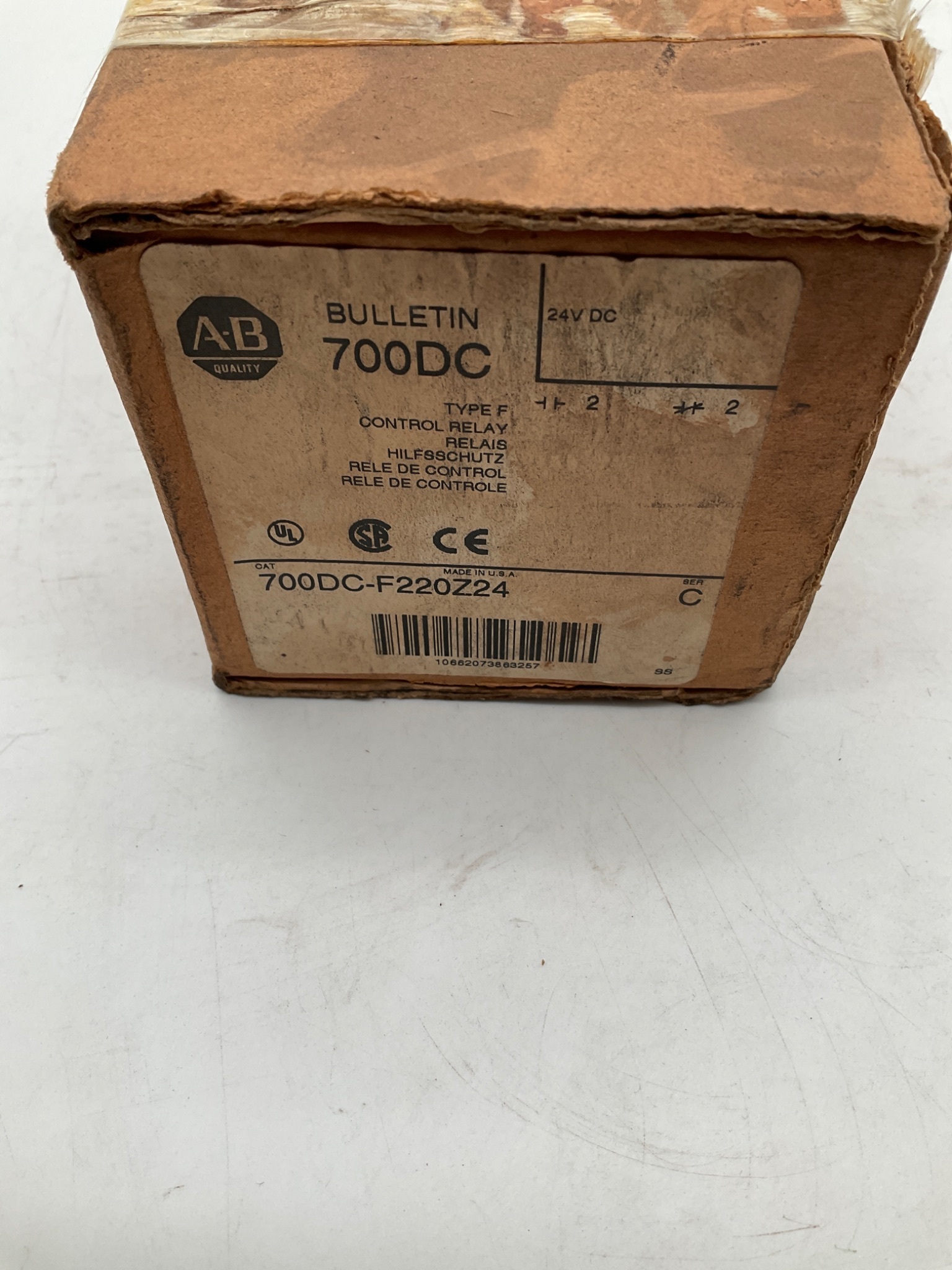 ALLEN BRADLEY 700DC-F220Z24 Type F Control Relay NEW 4