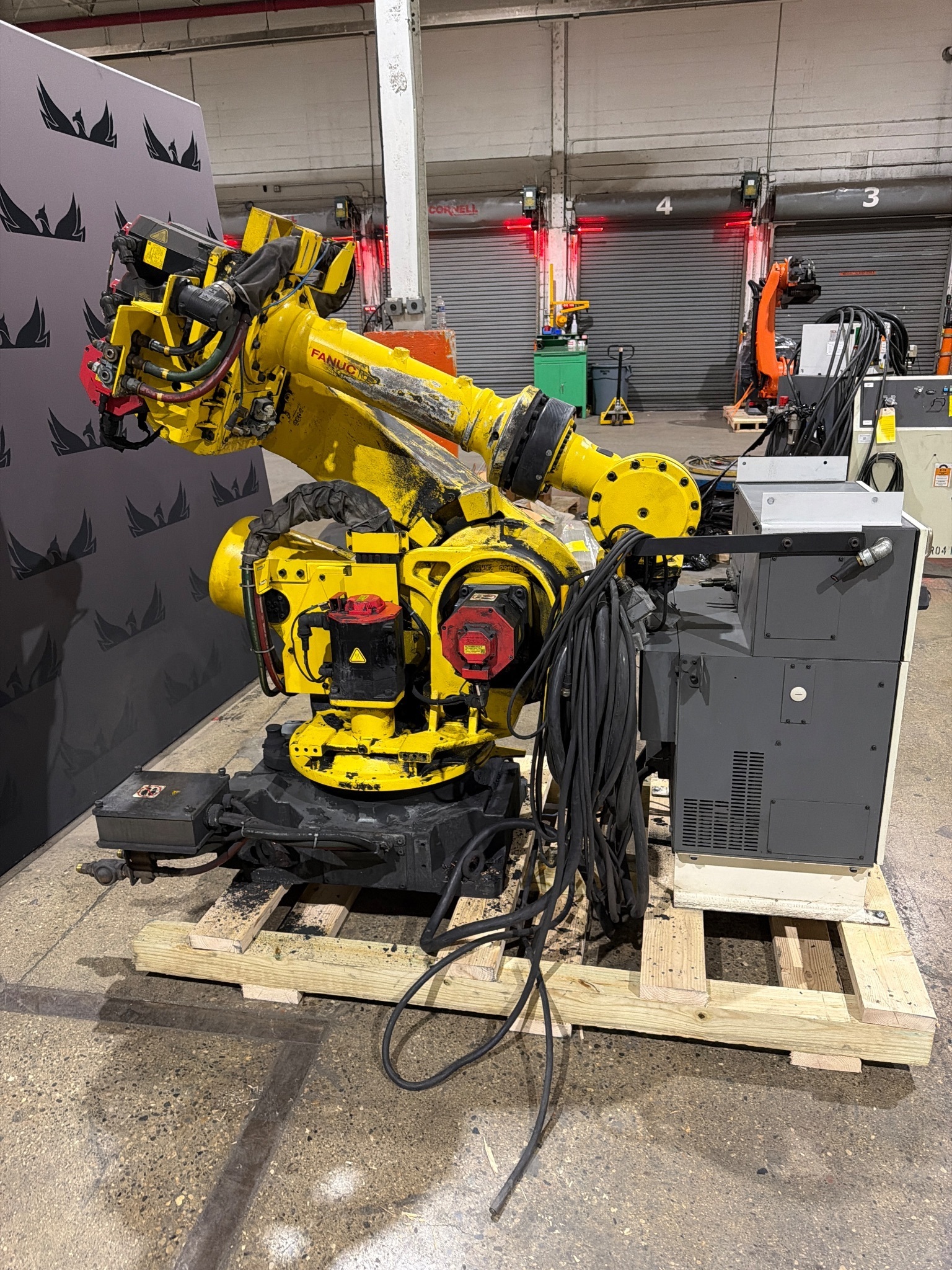 FANUC R-2000iB/210F Complete w/ R-30iB Controls USED 6