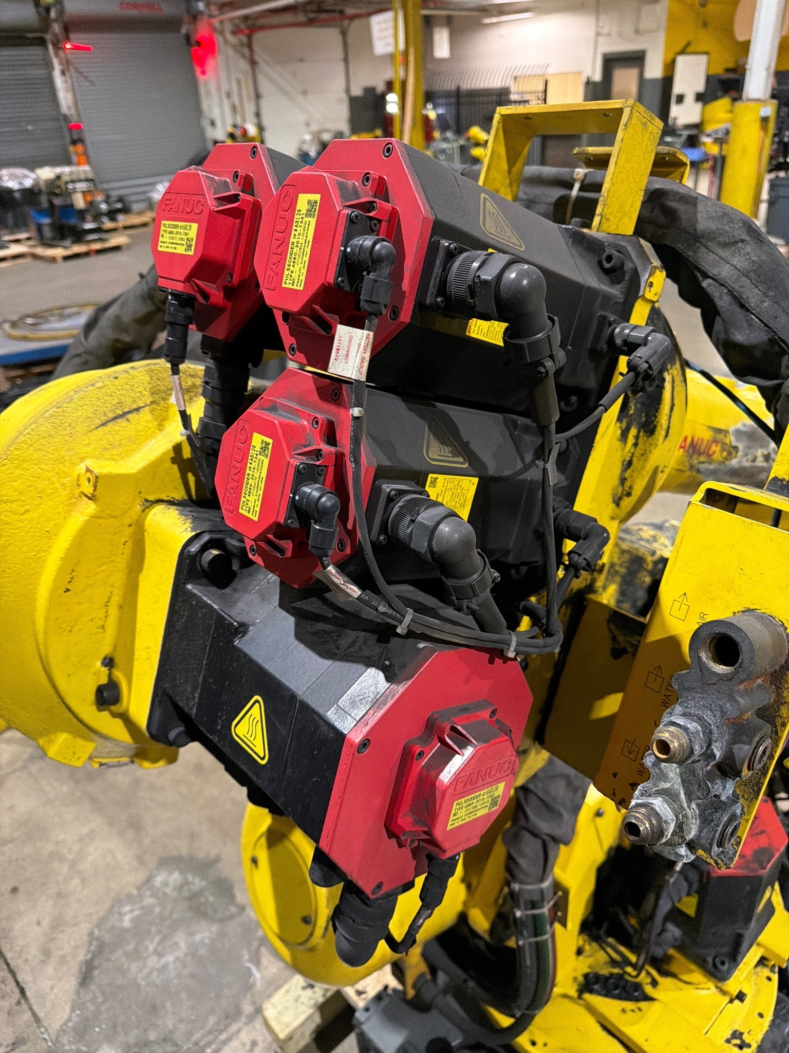 FANUC R-2000iB/210F Complete w/ R-30iB Controls USED 8