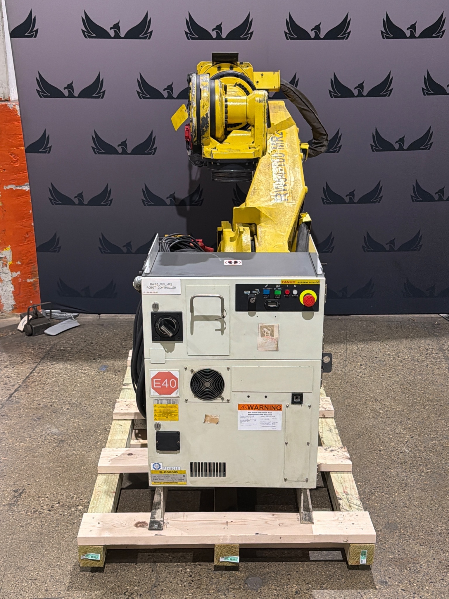 FANUC R-2000iB/210F Complete w/ R-30iB Controls USED 0