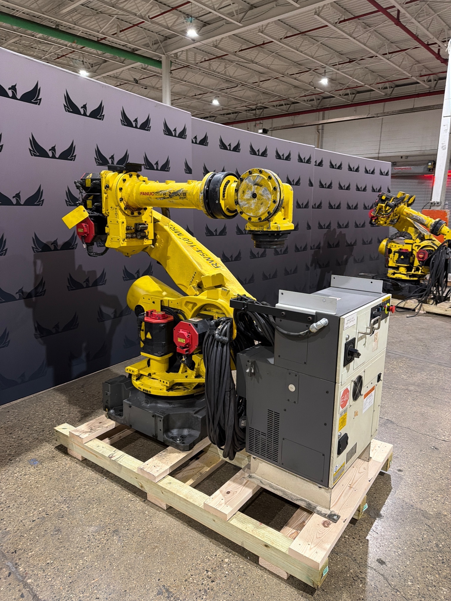 FANUC R-2000iB/210F Complete w/ R-30iB Controls USED 1