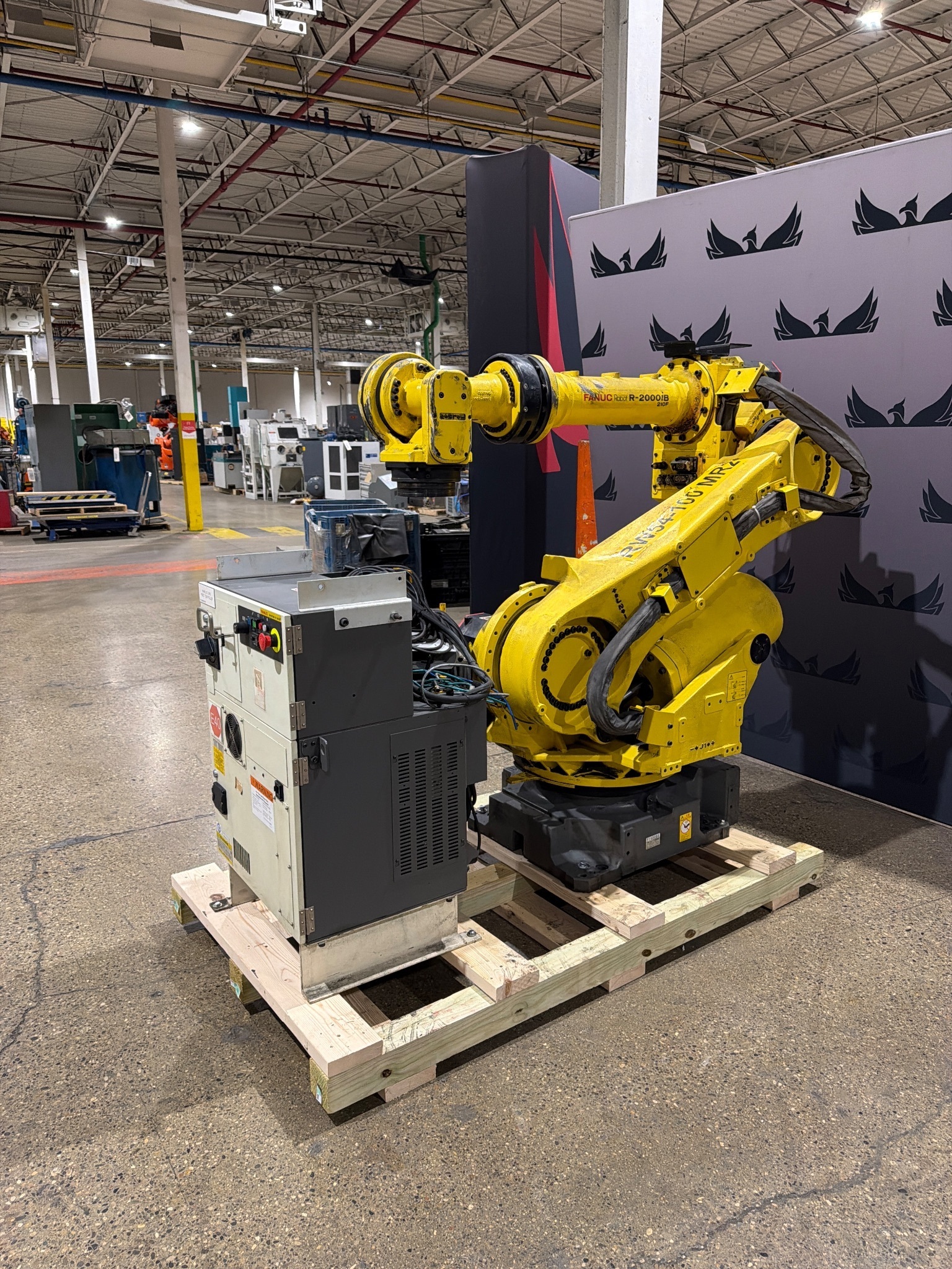 FANUC R-2000iB/210F Complete w/ R-30iB Controls USED 2