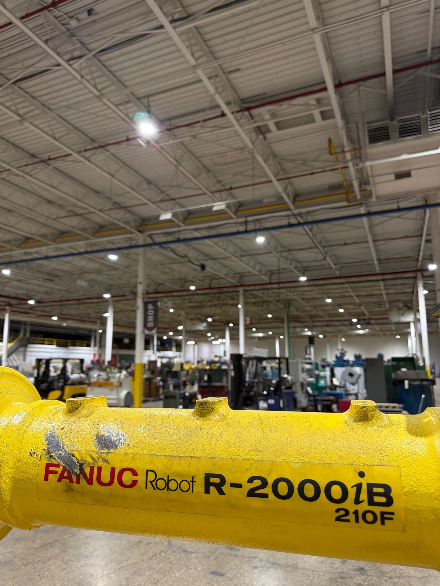 FANUC R-2000iB/210F Complete w/ R-30iB Controls USED 3