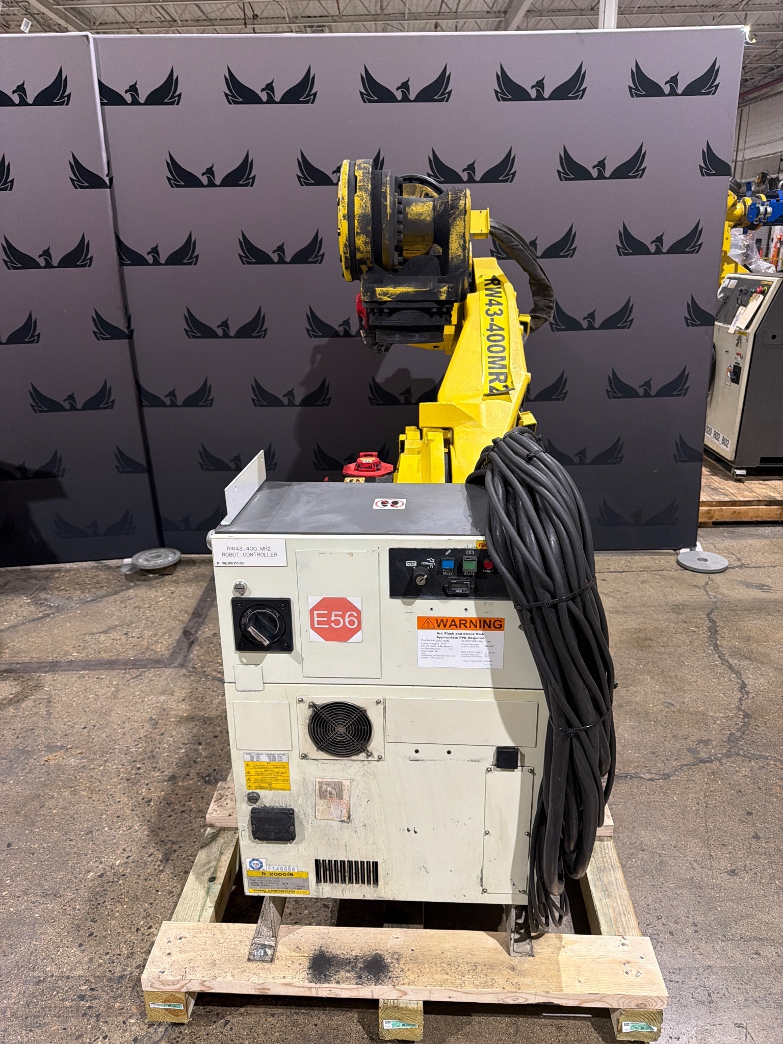 FANUC R-2000iB/210F Complete w/ R-30iB Controls USED 0