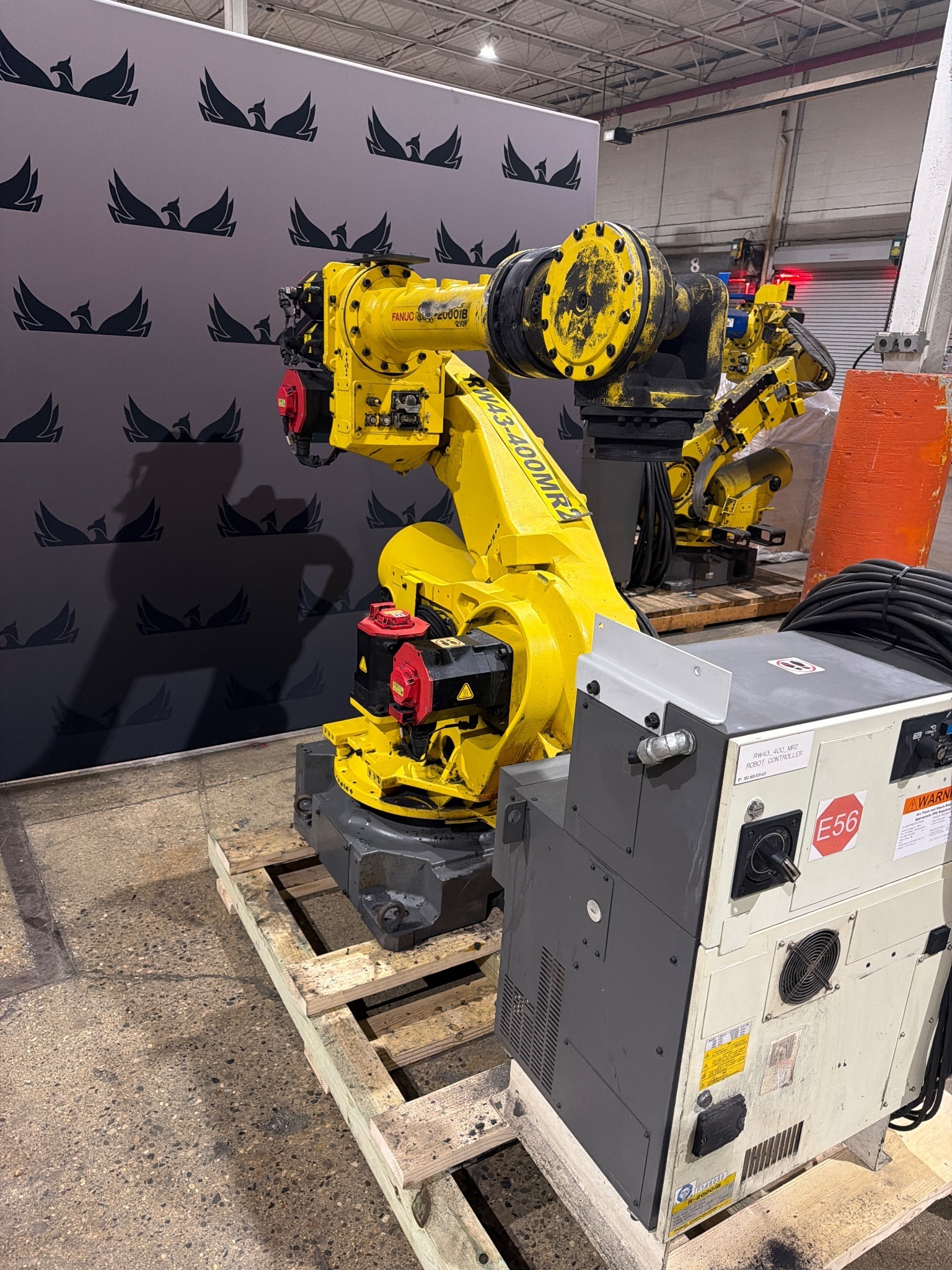 FANUC R-2000iB/210F Complete w/ R-30iB Controls USED 1