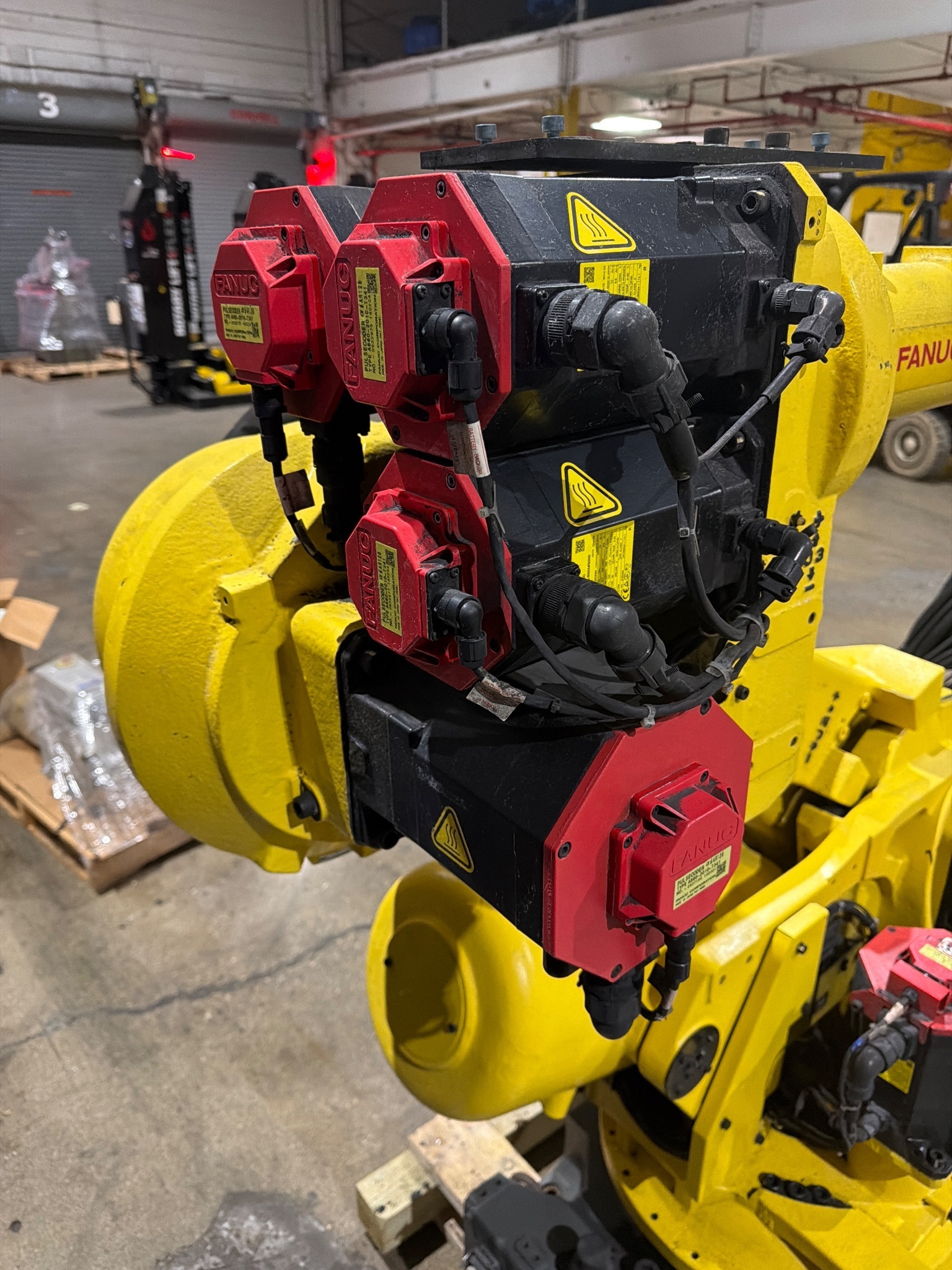 FANUC R-2000iB/210F Complete w/ R-30iB Controls USED 4