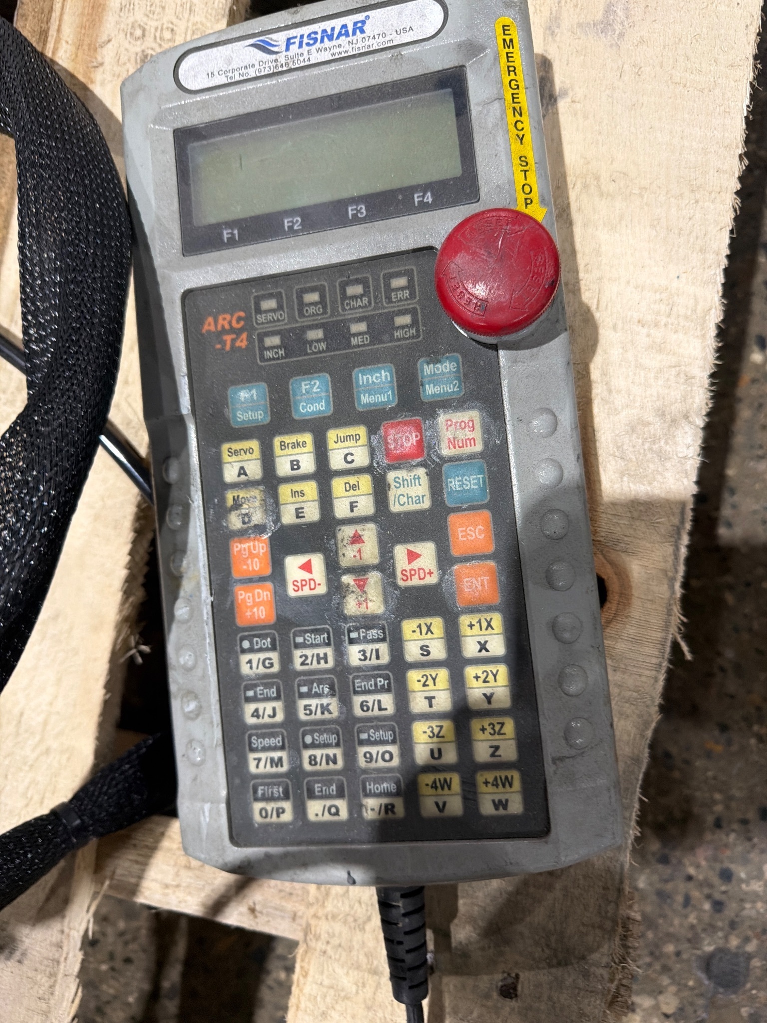 FISNAR F9600N F9000N Series Manipulator with Pendant and DC200 USED AS-IS 1