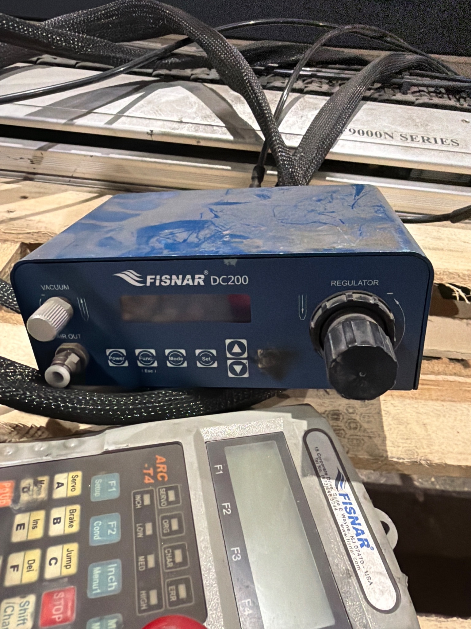 FISNAR F9600N F9000N Series Manipulator with Pendant and DC200 USED AS-IS 2