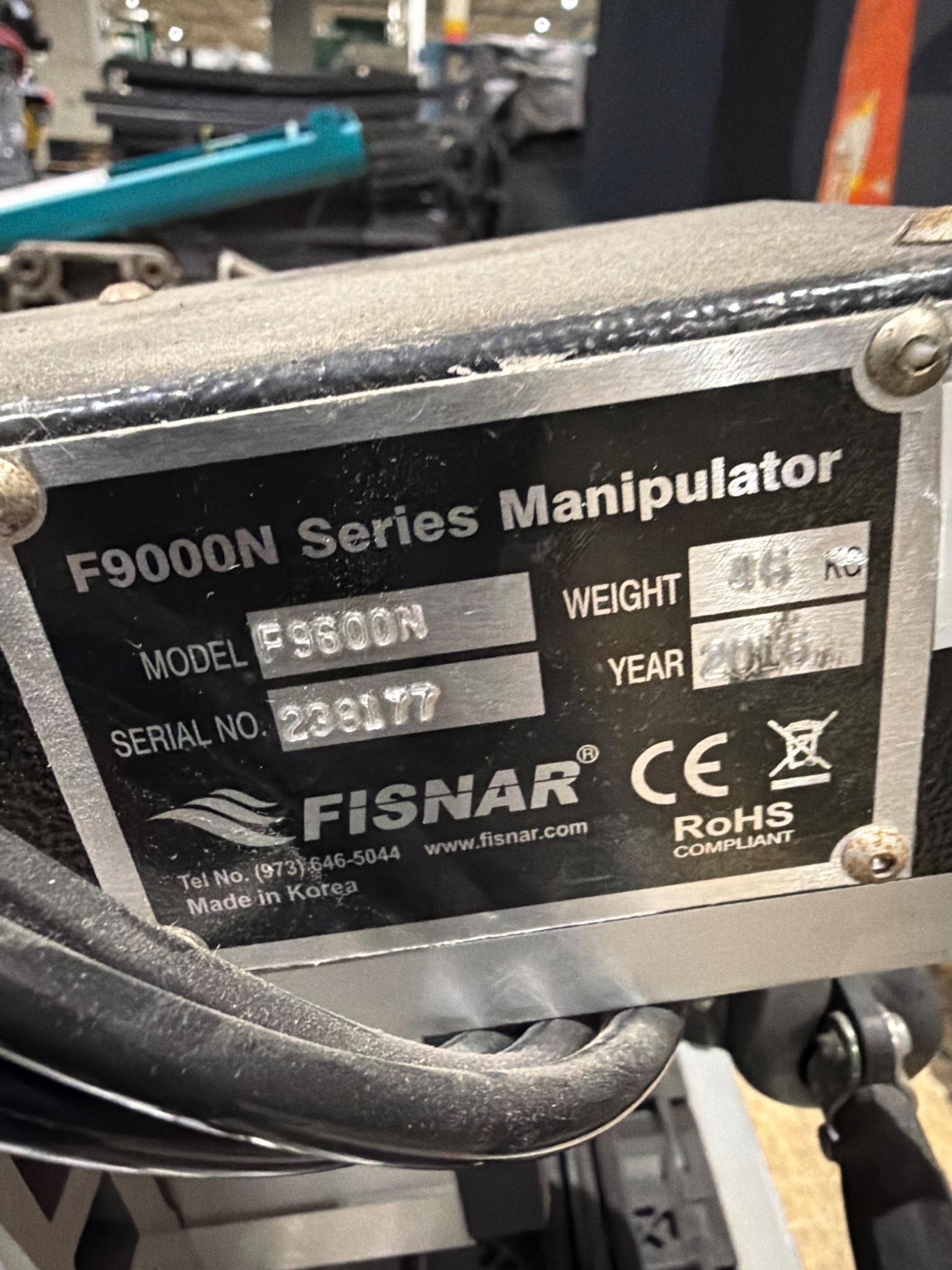 FISNAR F9600N F9000N Series Manipulator with Pendant and DC200 USED AS-IS 4