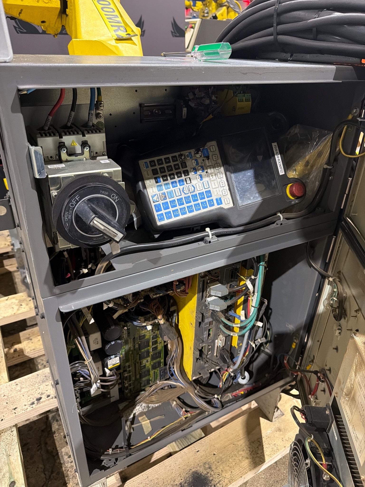 FANUC R-2000iB/210F Complete w/ R-30iB Controls USED 11