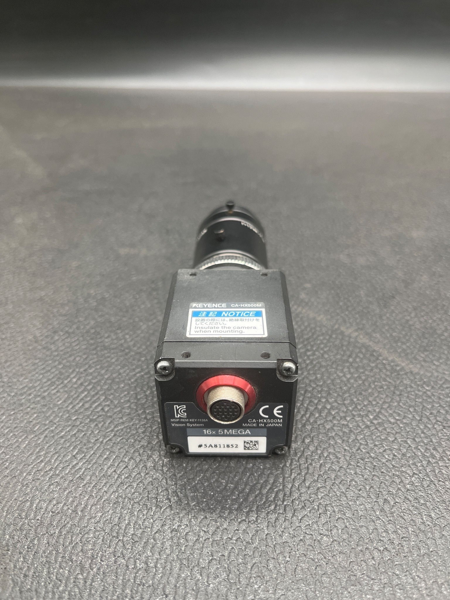 KEYENCE CA-HX500M Vision System Camera 16x5MEGA USED 2
